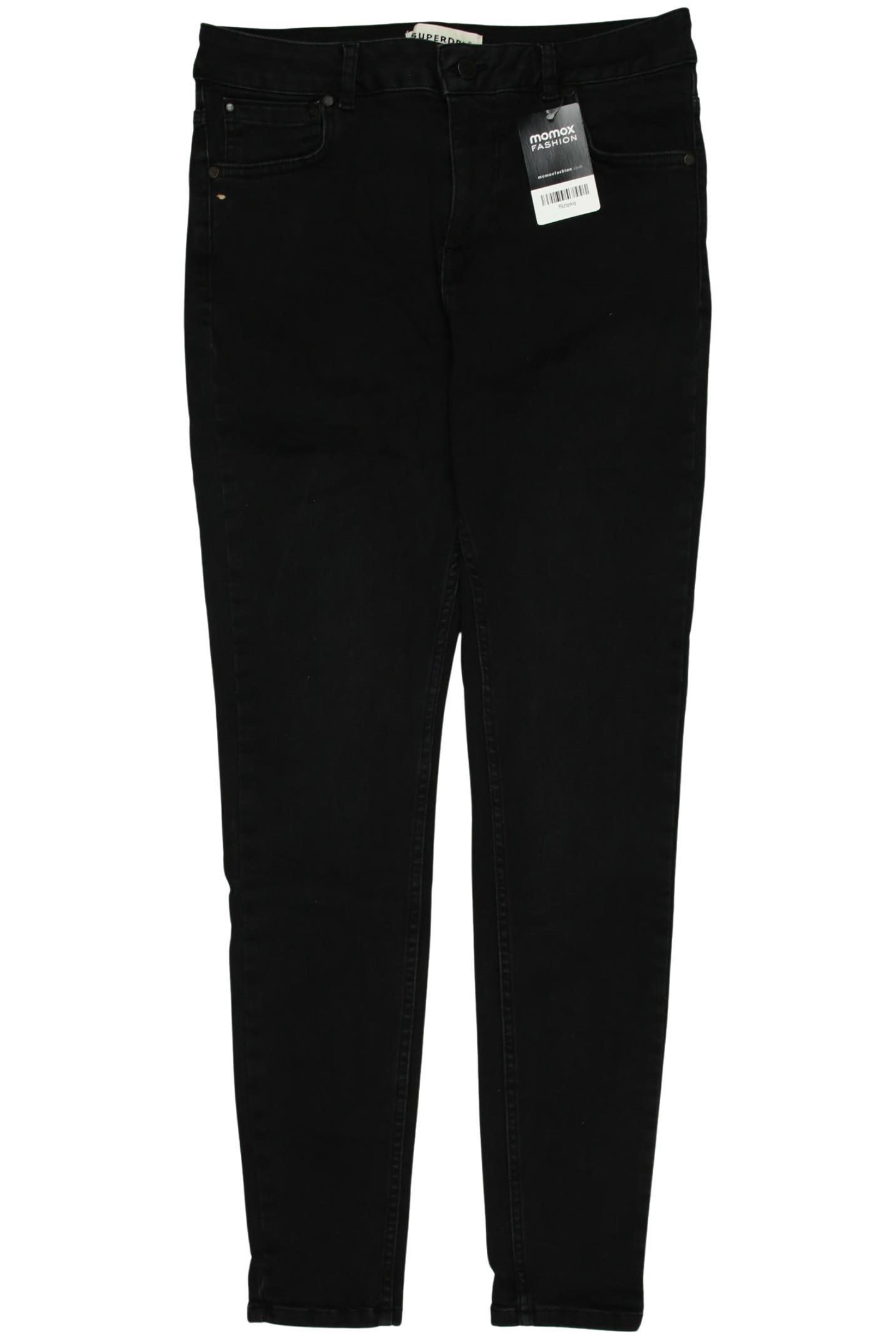 

Superdry Damen Jeans, schwarz, Gr. 32