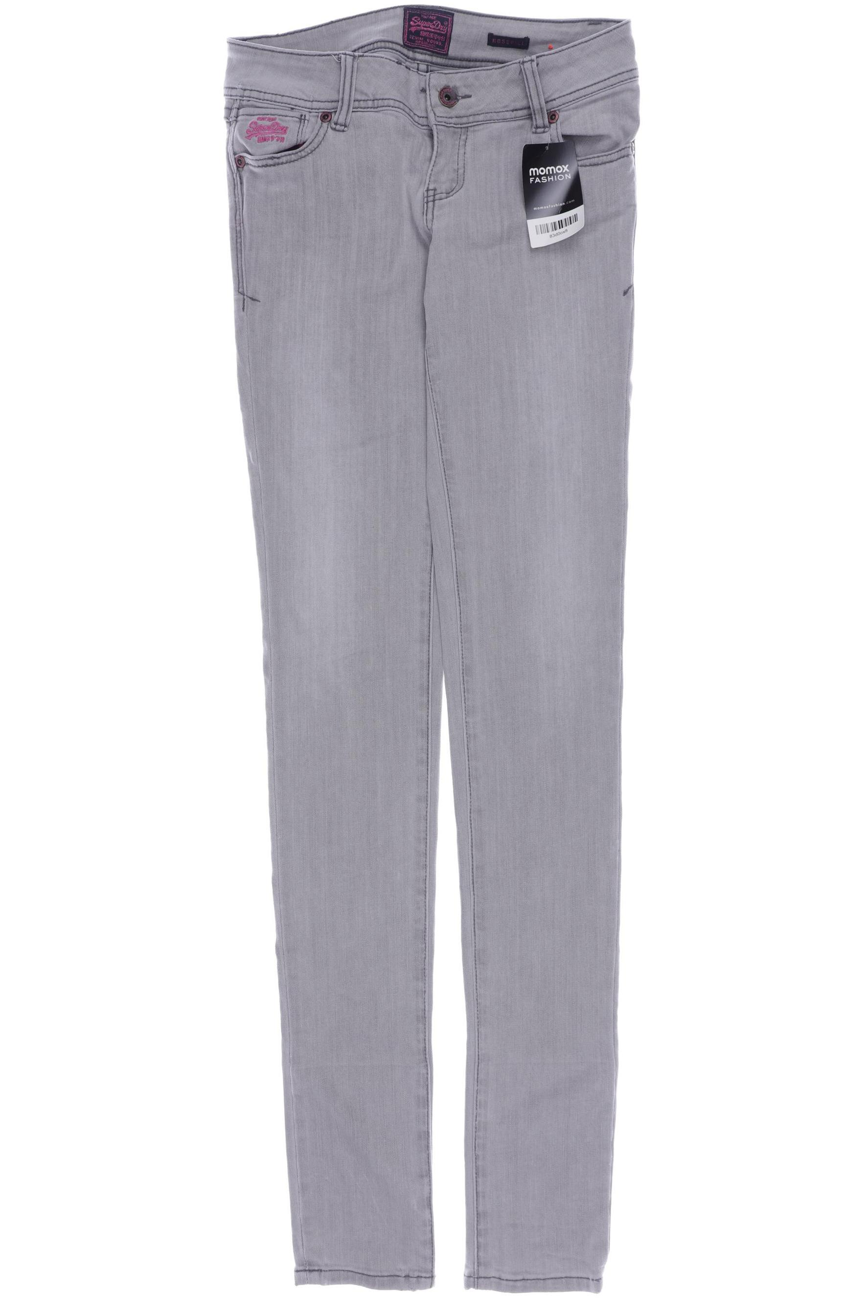 

Superdry Damen Jeans, grau, Gr. 28