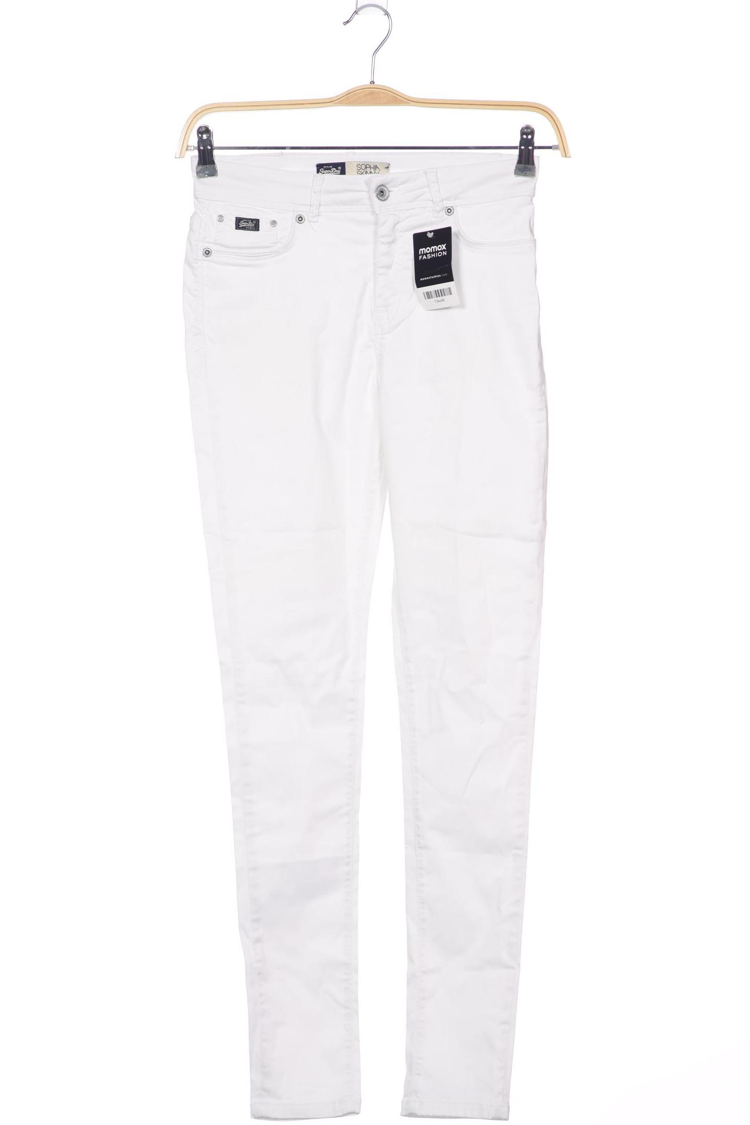 

Superdry Damen Jeans, weiß, Gr. 28