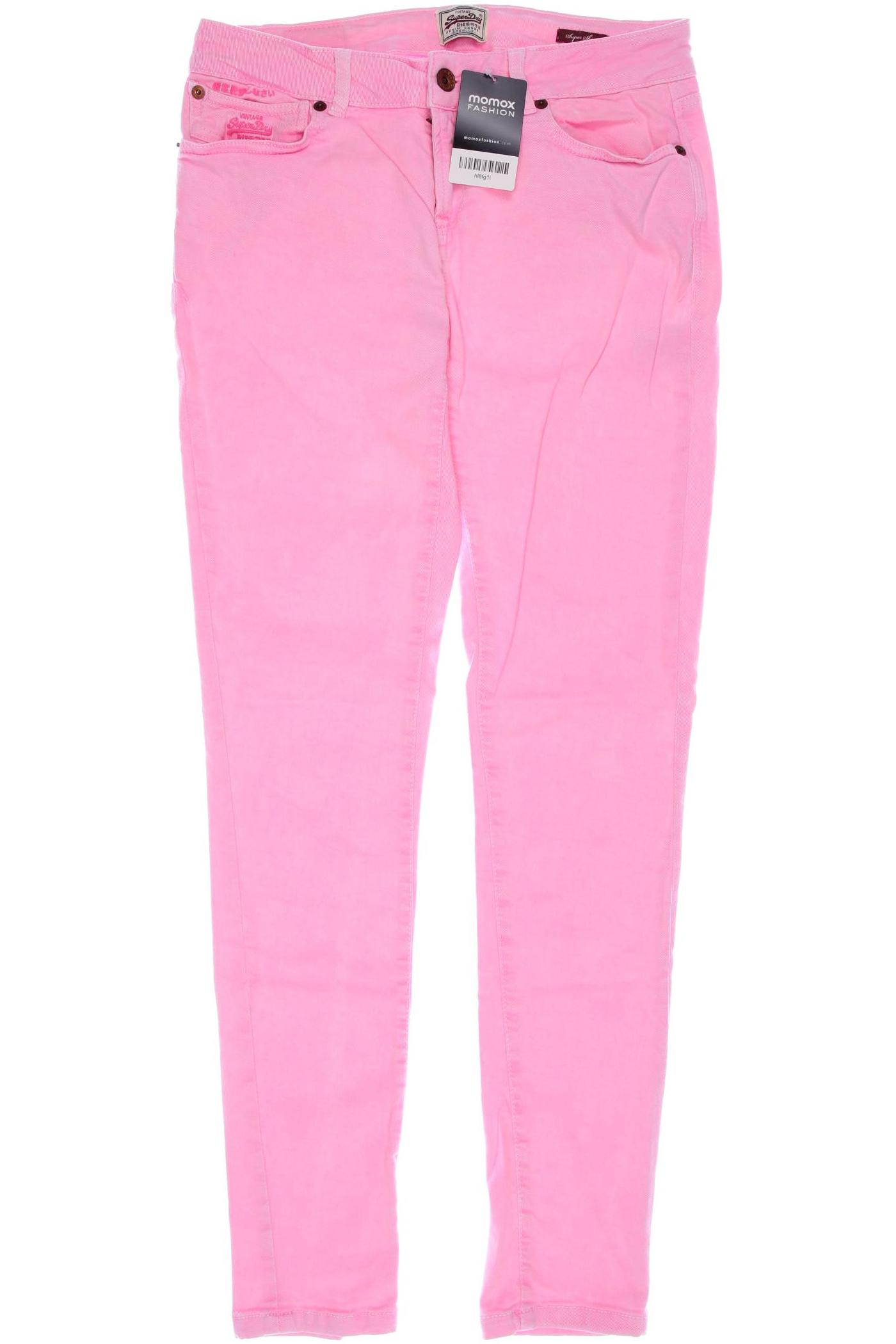 

Superdry Damen Jeans, pink