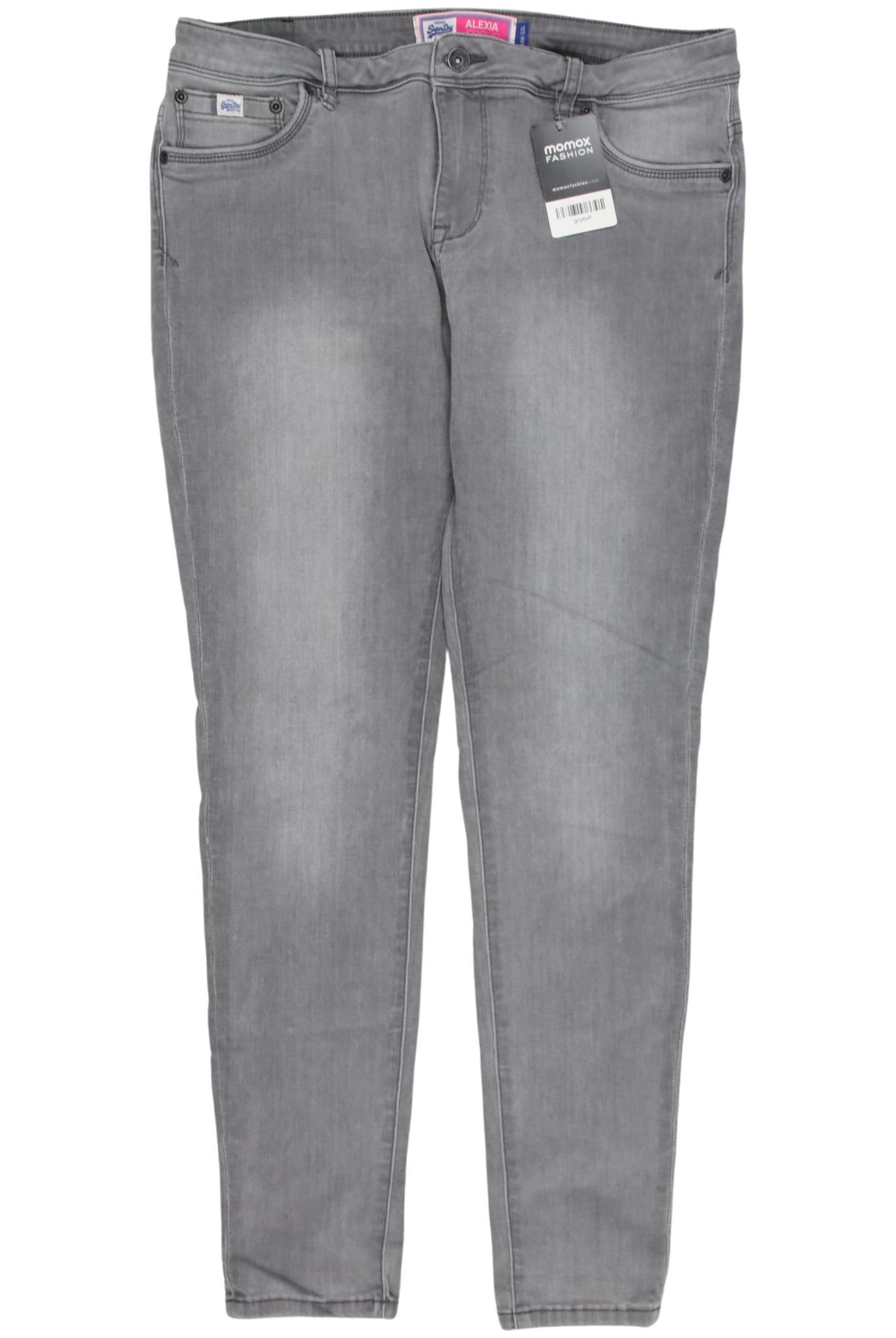 

Superdry Damen Jeans, grau, Gr. 34