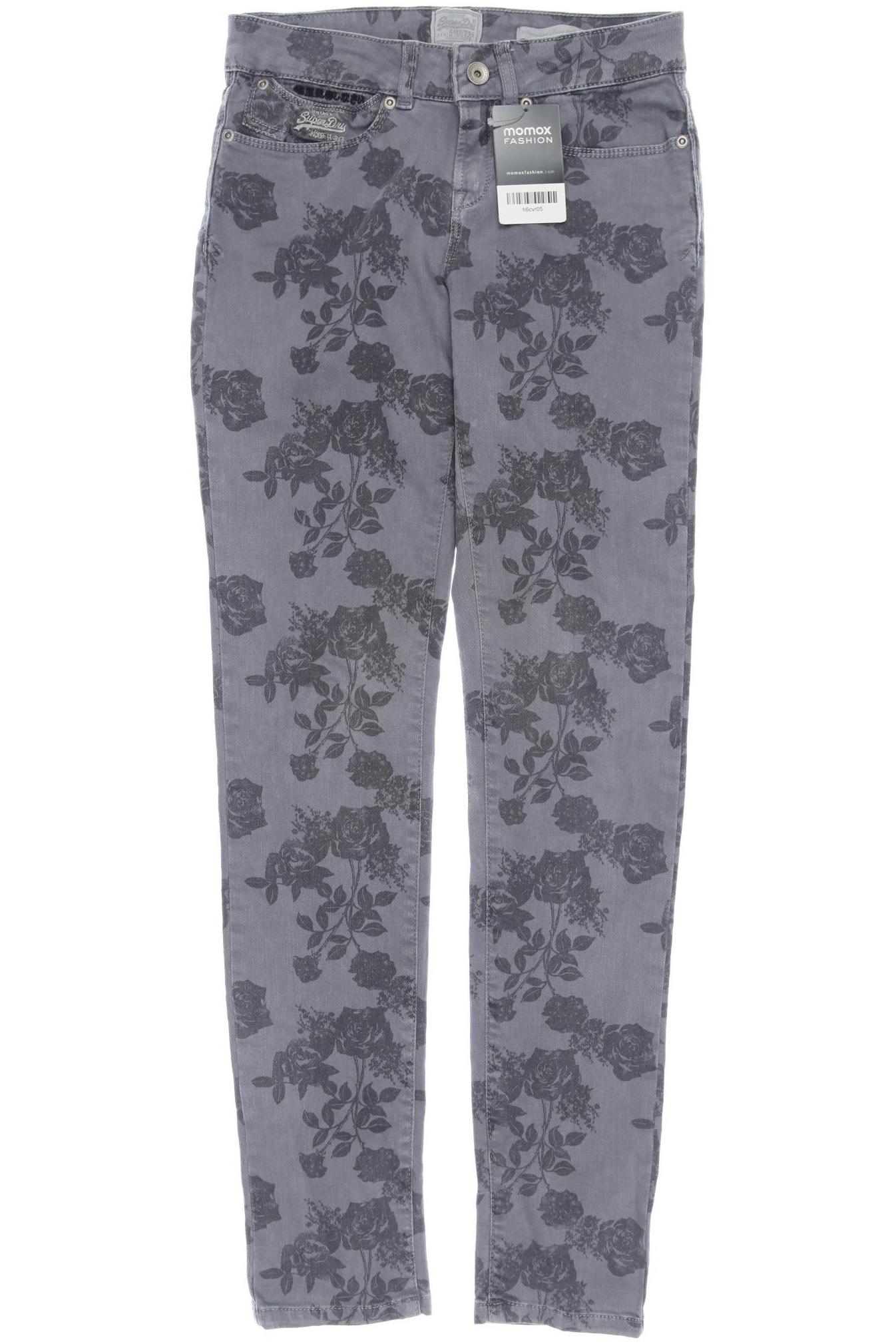 

Superdry Damen Jeans, grau, Gr. 25