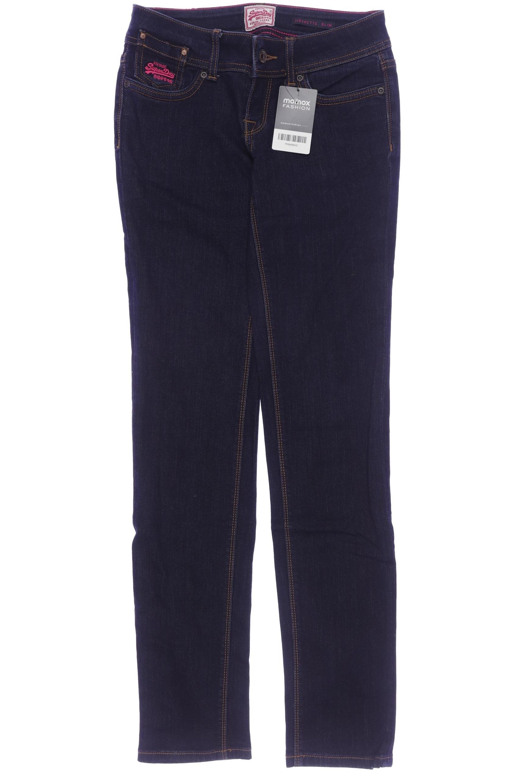 

Superdry Damen Jeans, marineblau, Gr. 26