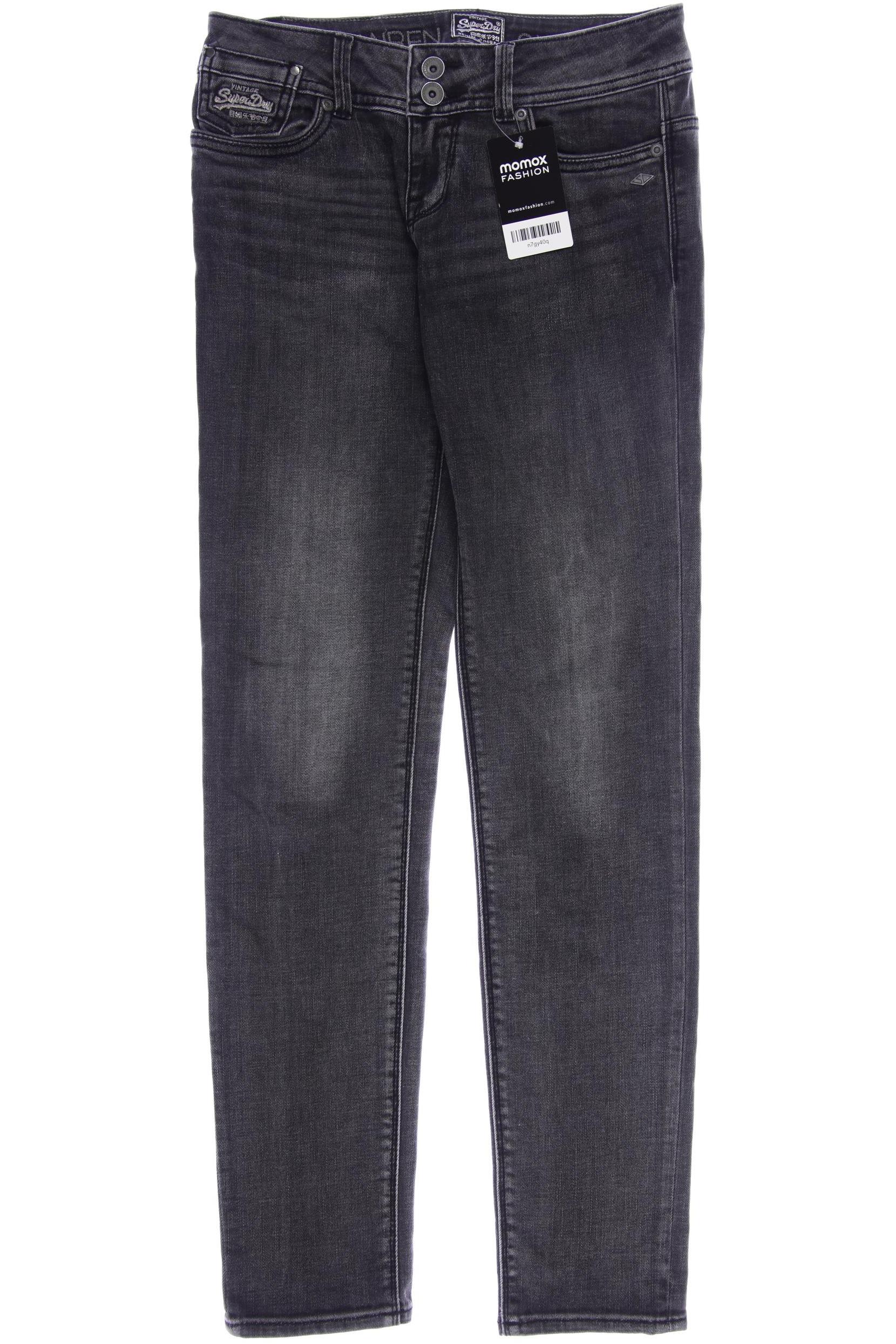 

Superdry Damen Jeans, grau, Gr. 24