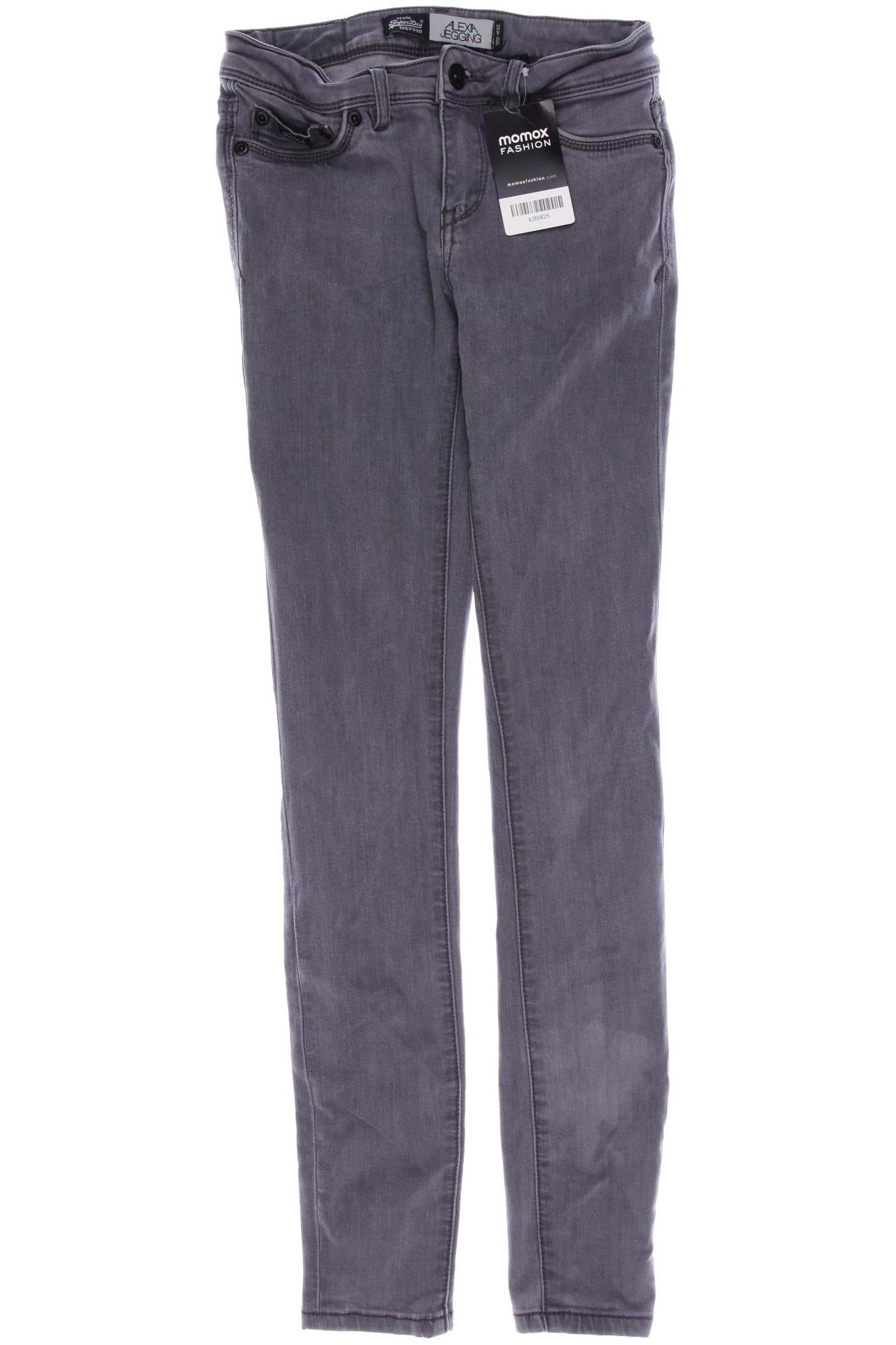 

Superdry Damen Jeans, grau, Gr. 25