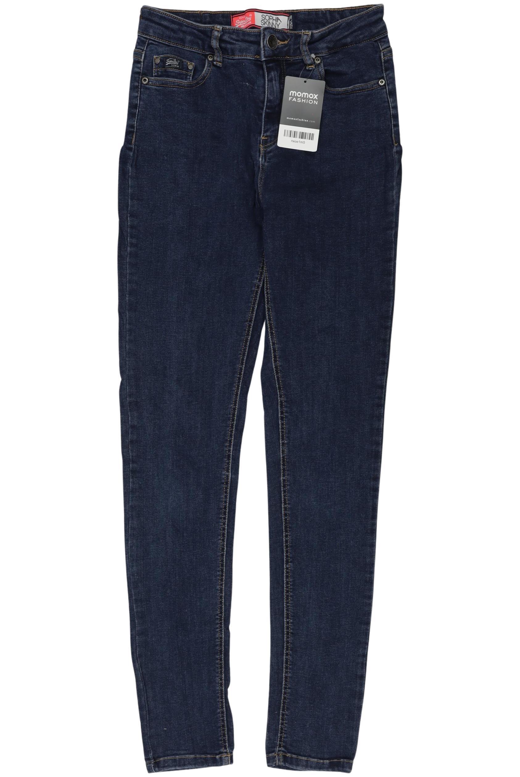 

Superdry Damen Jeans, marineblau, Gr. 26