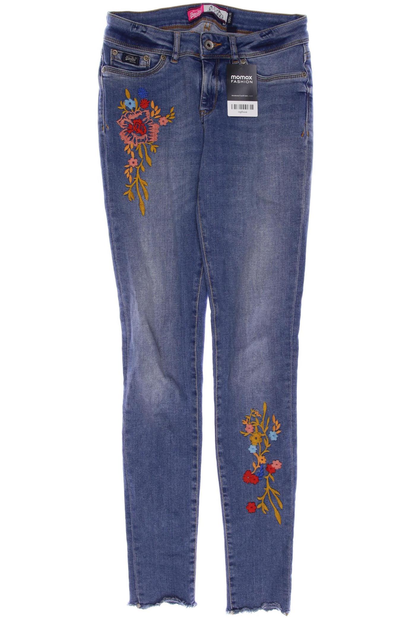 

Superdry Damen Jeans, marineblau