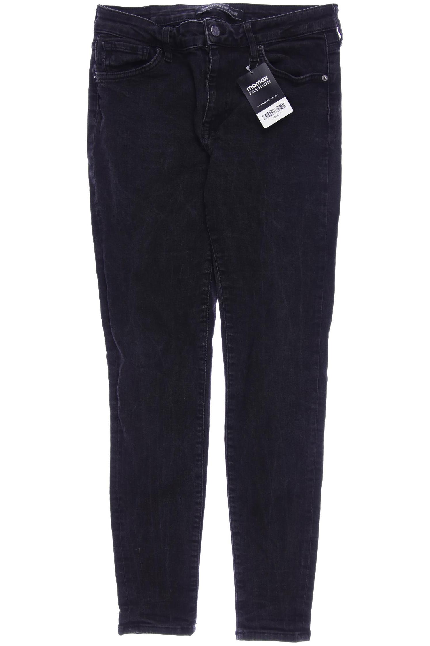 

Superdry Damen Jeans, schwarz, Gr. 31