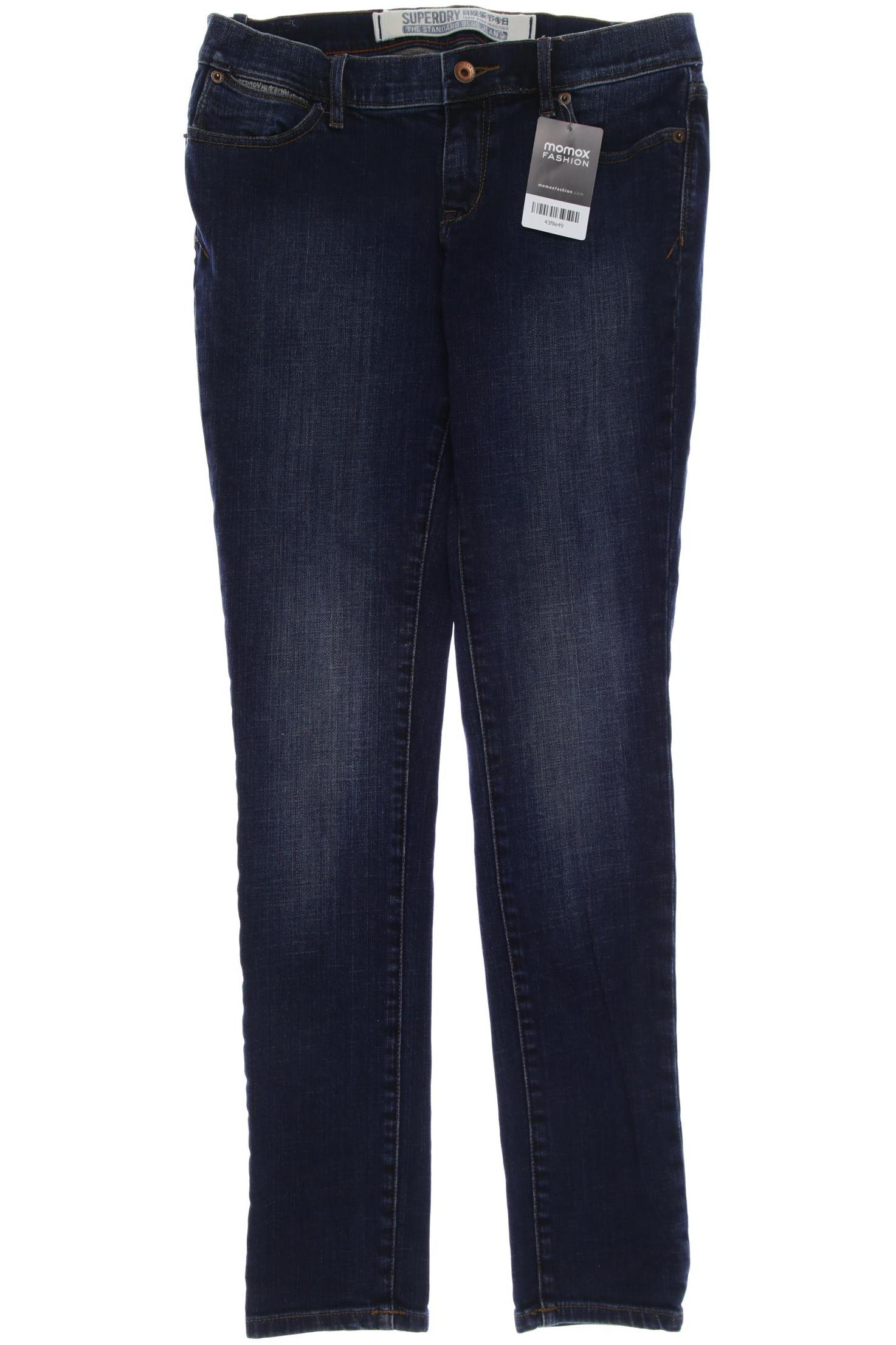 

Superdry Damen Jeans, marineblau