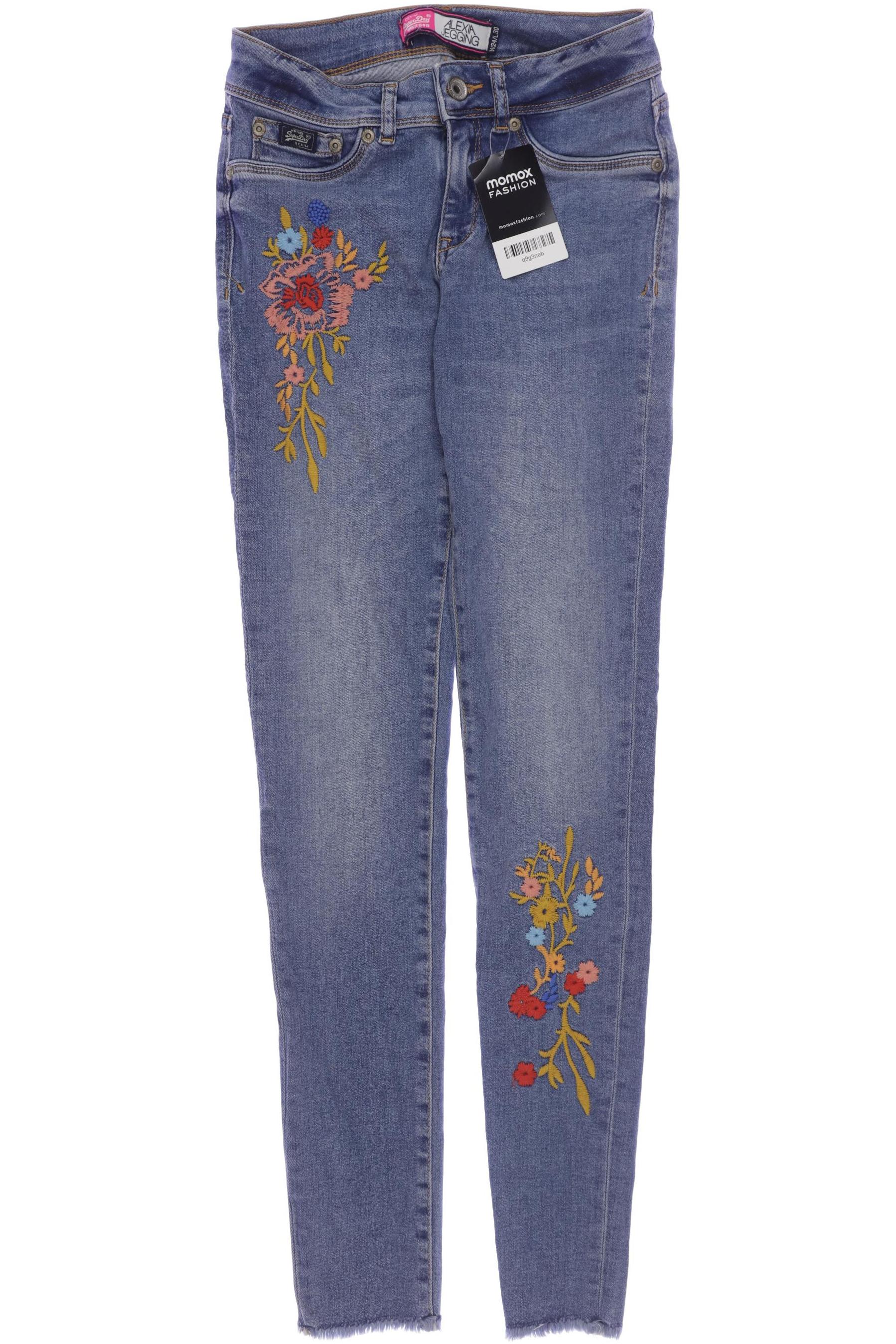 

Superdry Damen Jeans, blau, Gr. 24