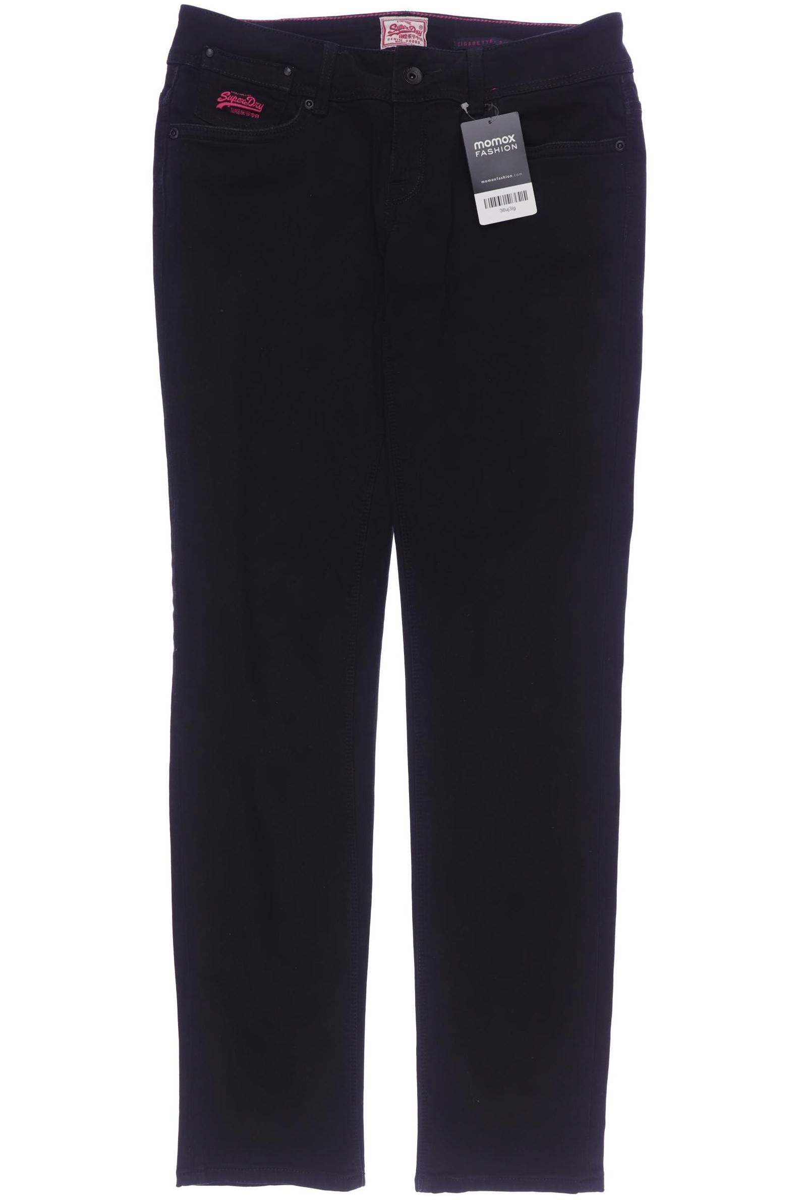

Superdry Damen Jeans, schwarz, Gr. 30