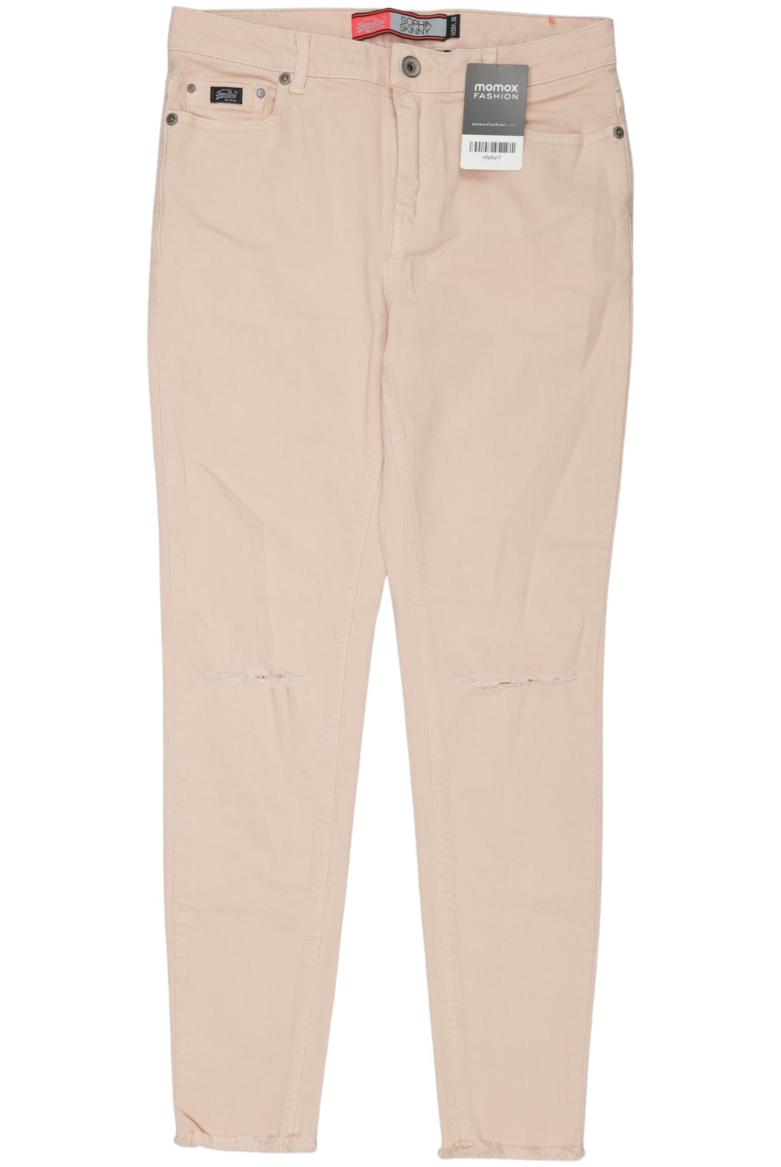 

Superdry Damen Jeans, pink, Gr. 28