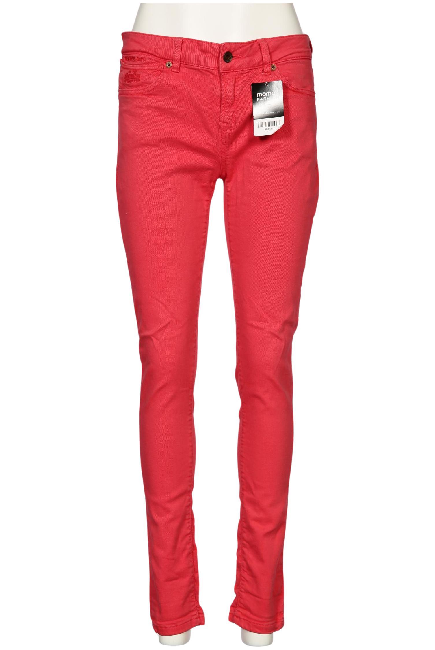 

Superdry Damen Jeans, rot, Gr. 30