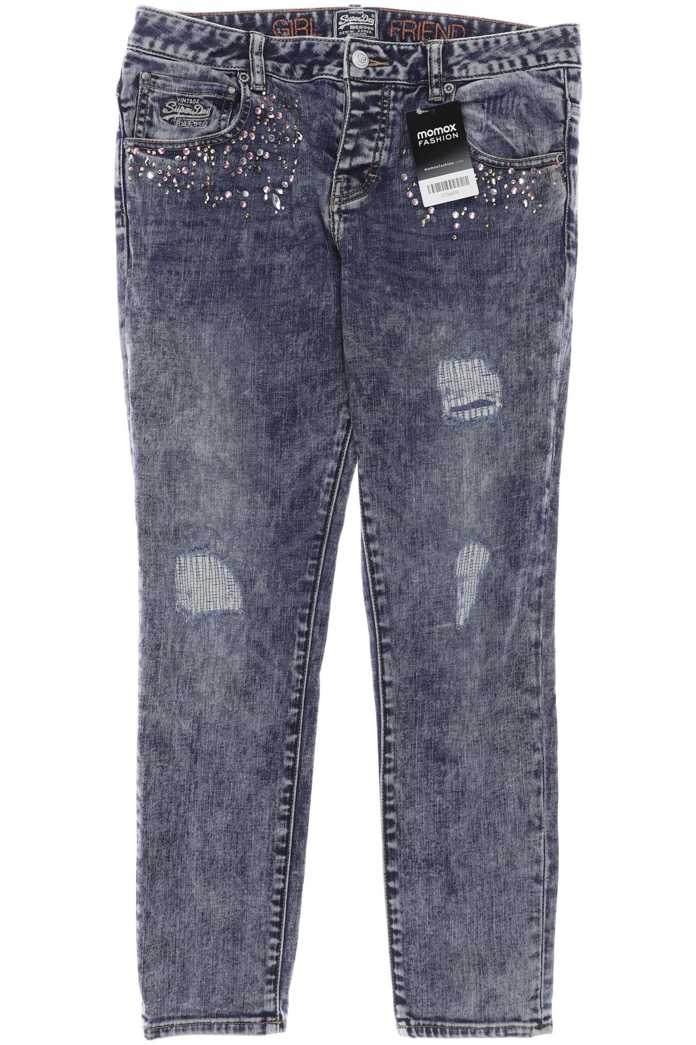 

Superdry Damen Jeans, blau