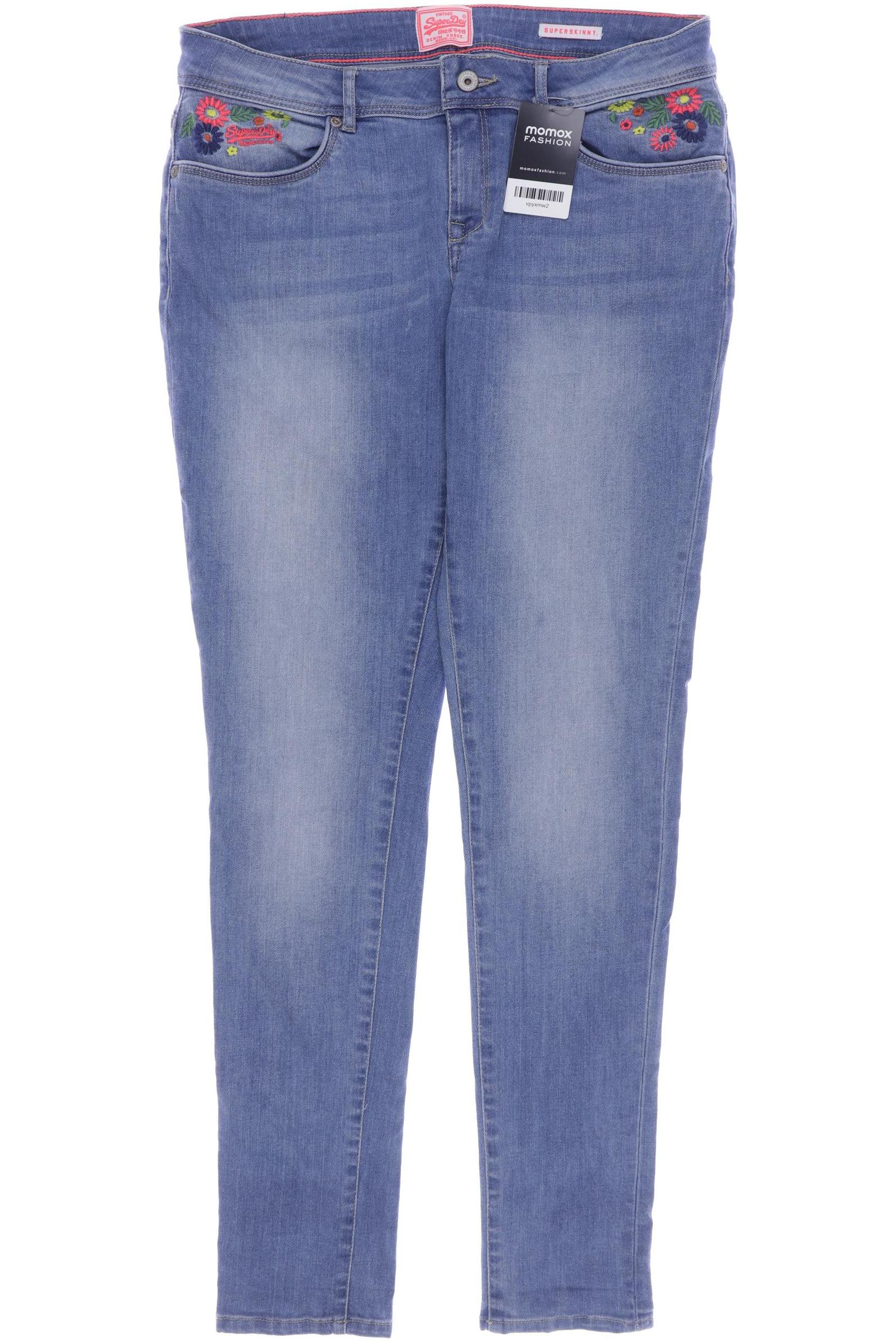 

Superdry Damen Jeans, blau