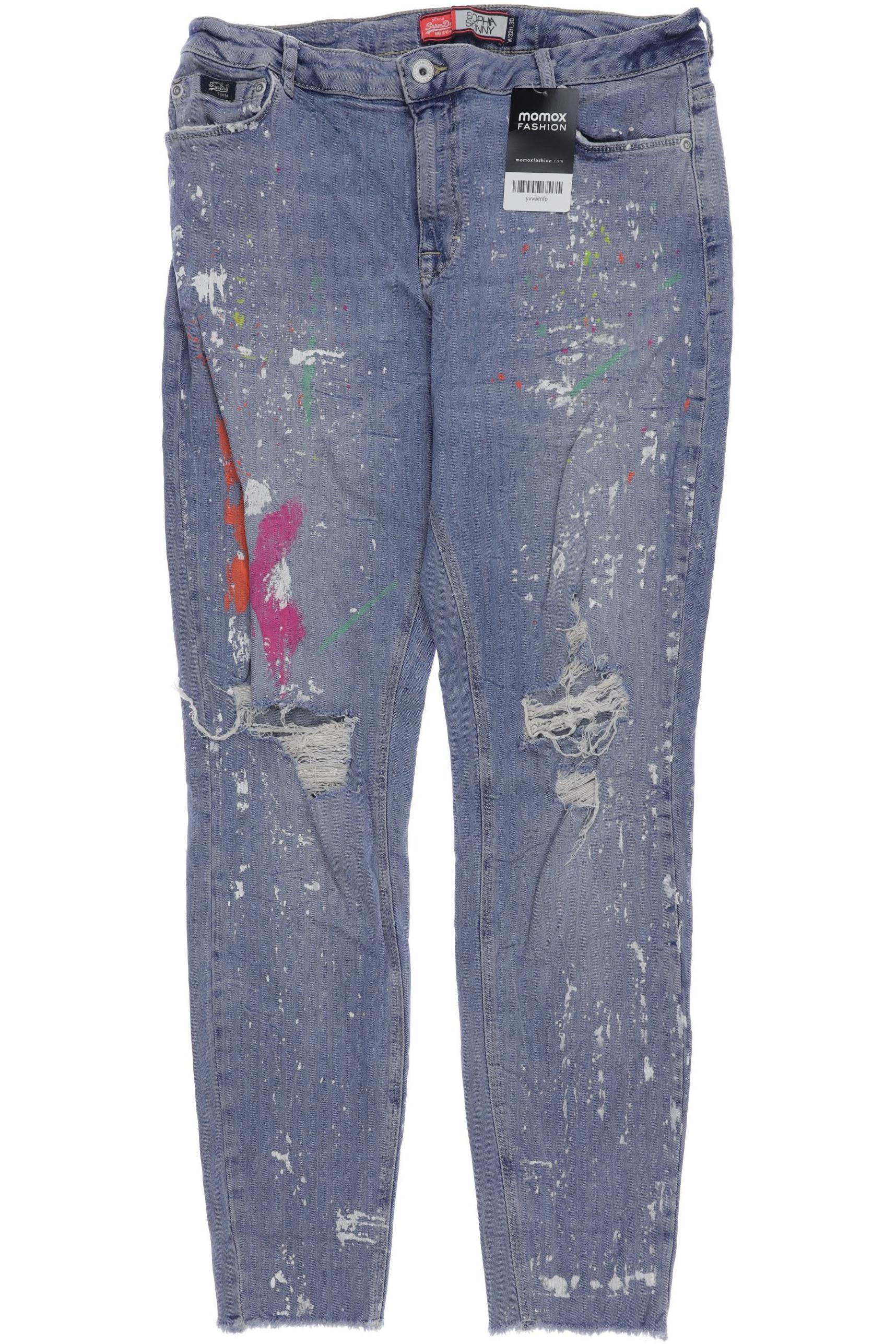 

Superdry Damen Jeans, blau, Gr. 32