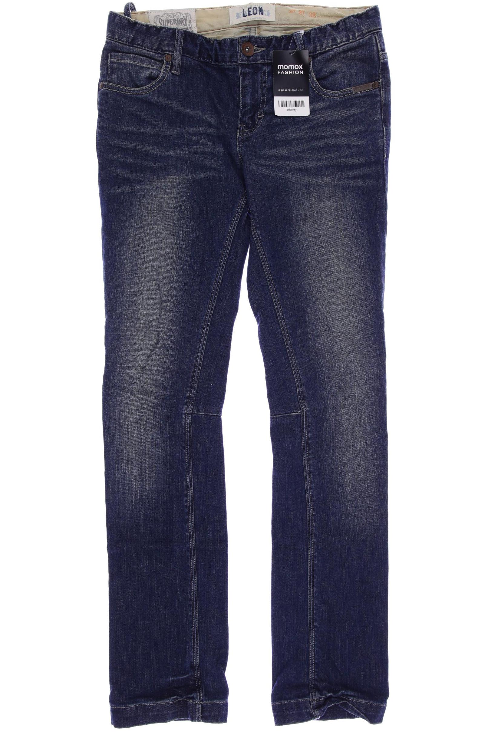

Superdry Damen Jeans, blau