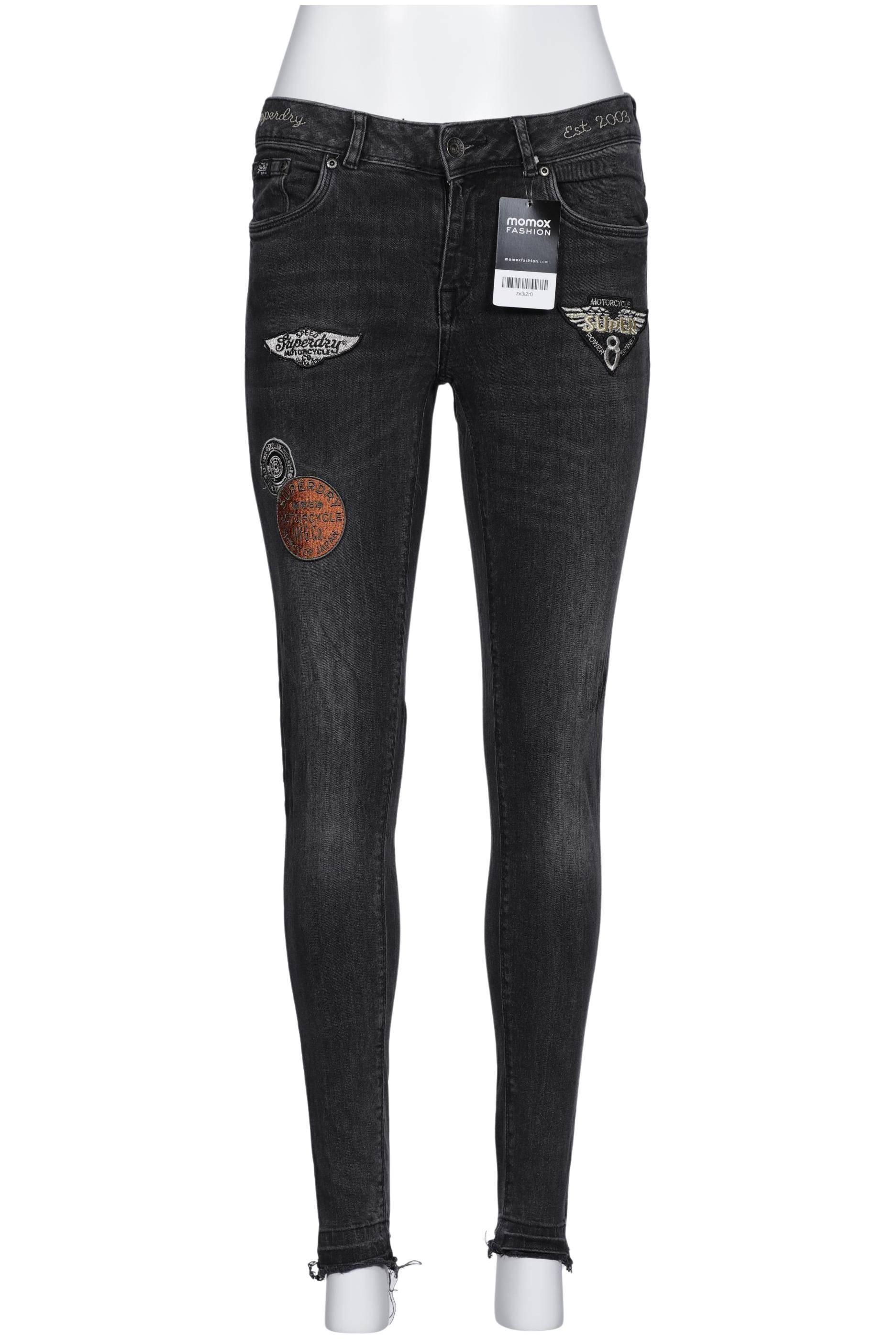 

Superdry Damen Jeans, grau, Gr. 29