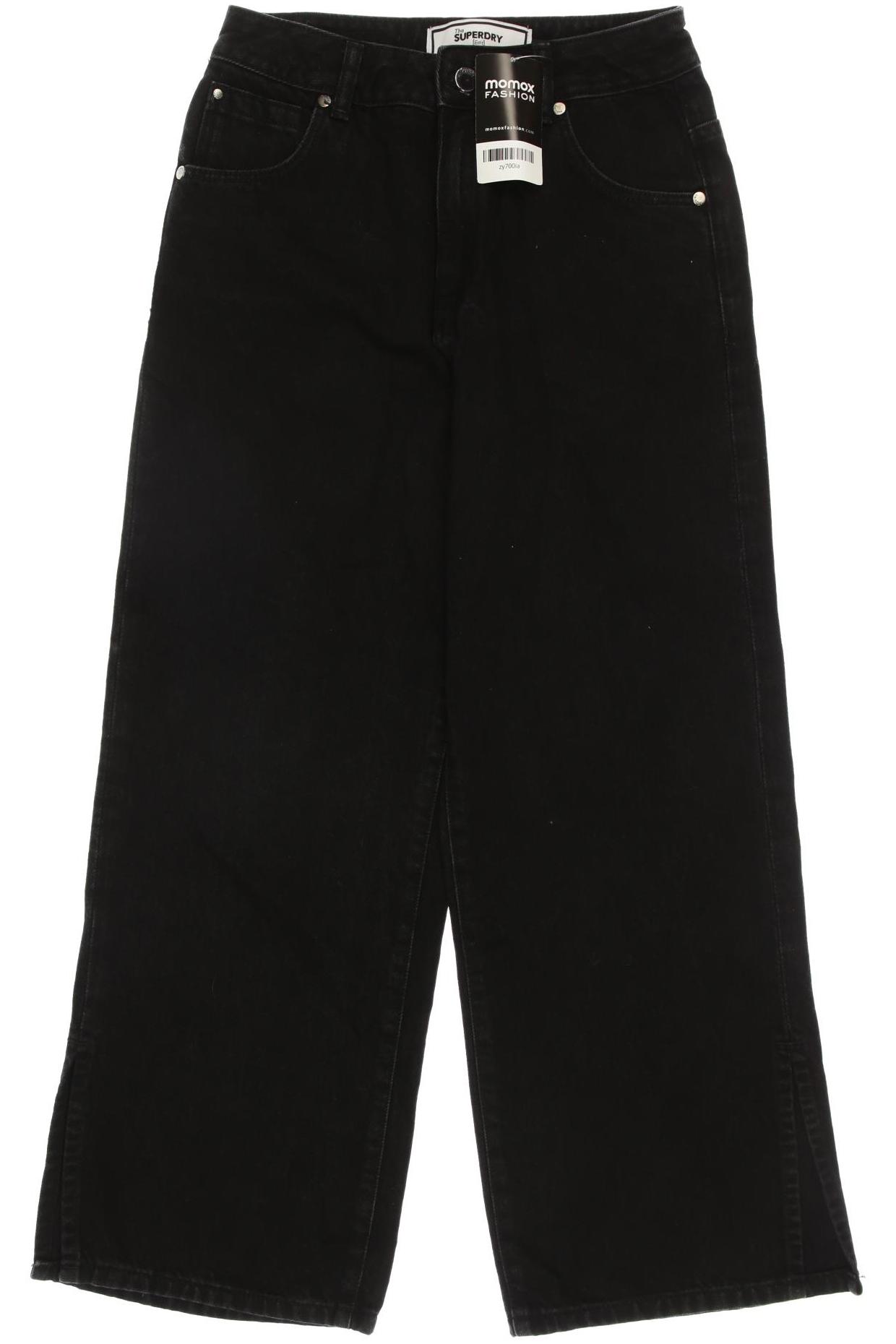 

Superdry Damen Jeans, schwarz