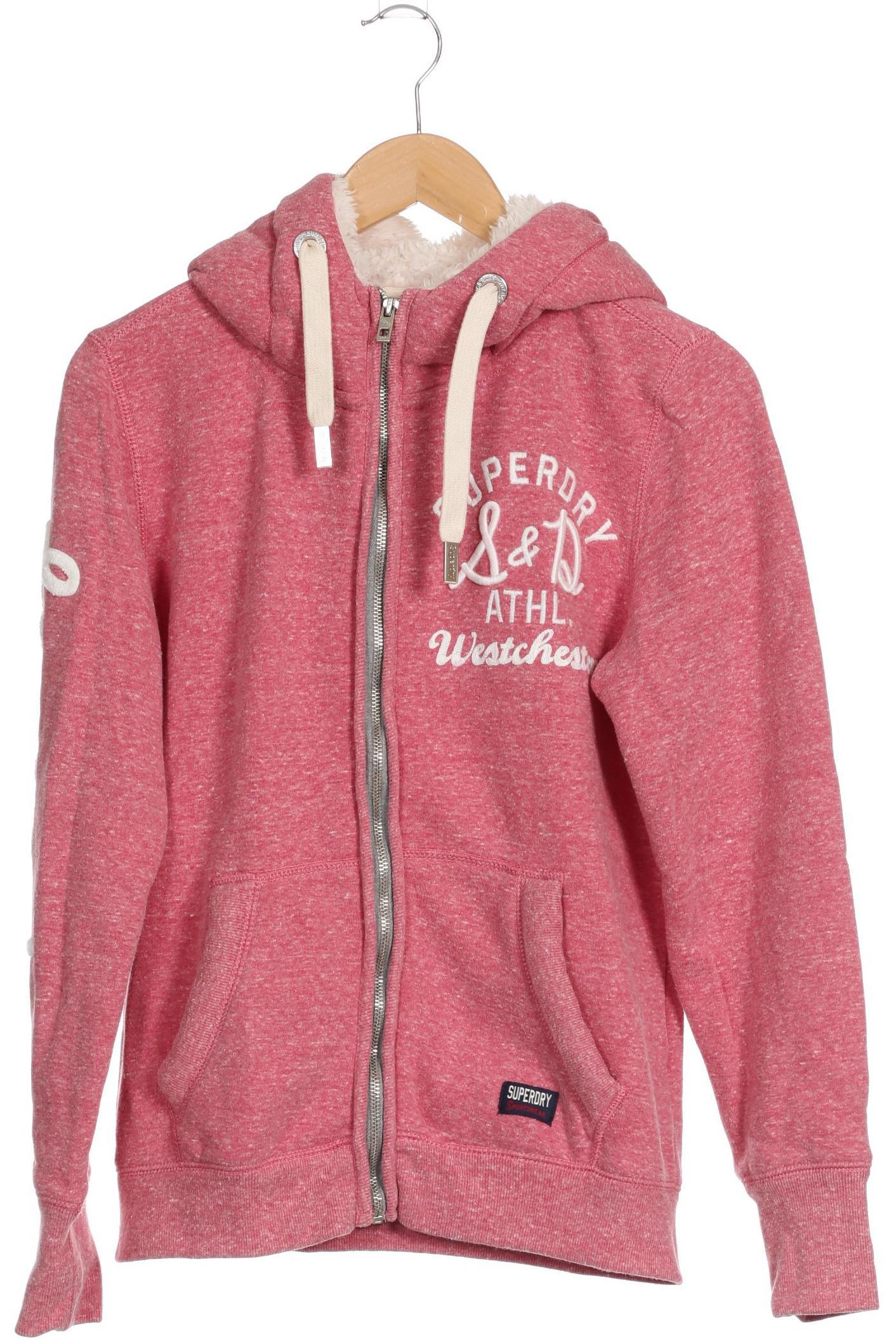

Superdry Damen Kapuzenpullover, pink, Gr.