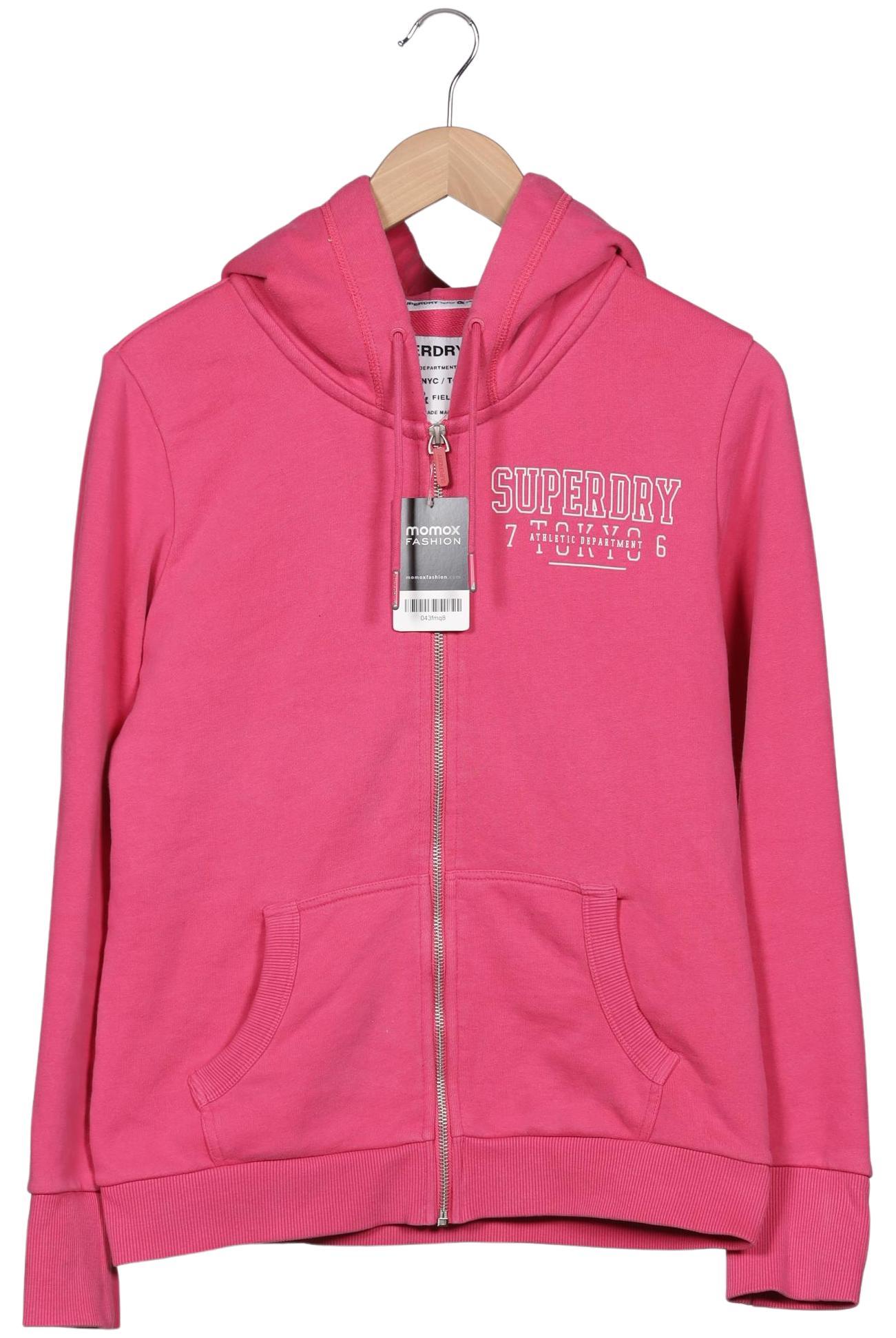 

Superdry Damen Kapuzenpullover, pink, Gr. 40