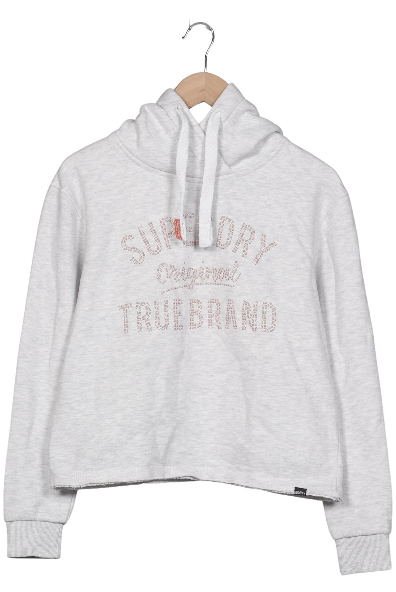 

Superdry Damen Kapuzenpullover, grau, Gr. 38