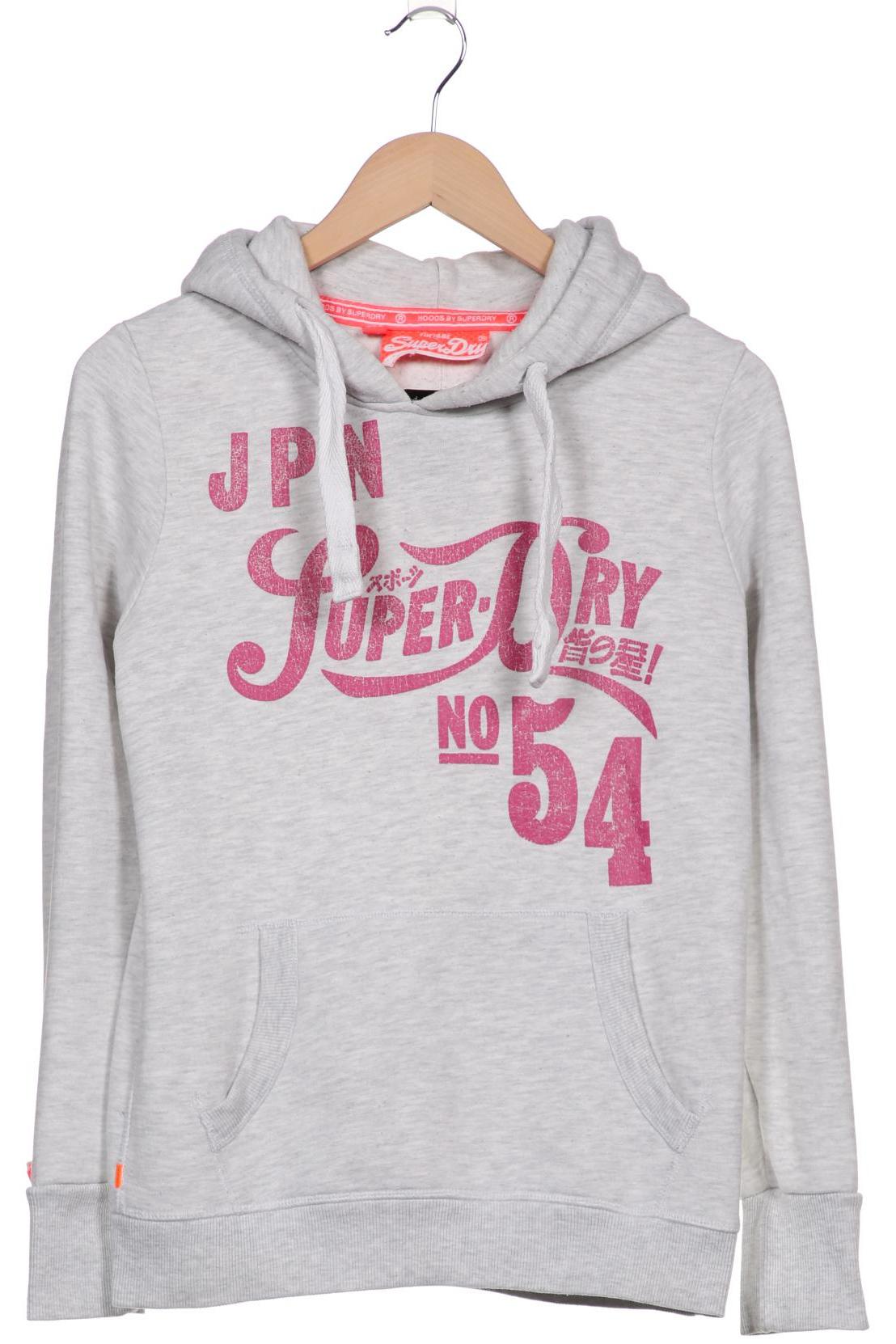 

Superdry Damen Kapuzenpullover, grau, Gr. 38