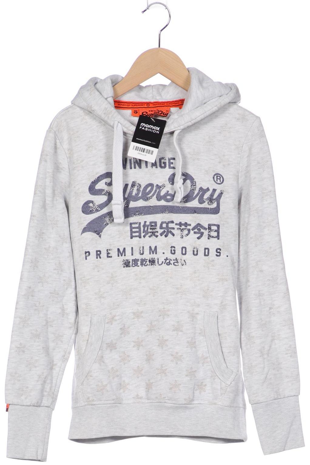 

Superdry Damen Kapuzenpullover, grau