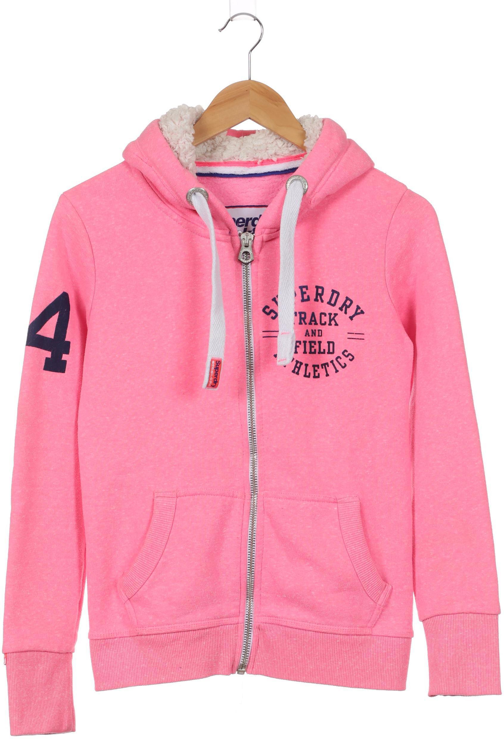 

Superdry Damen Kapuzenpullover, pink, Gr.