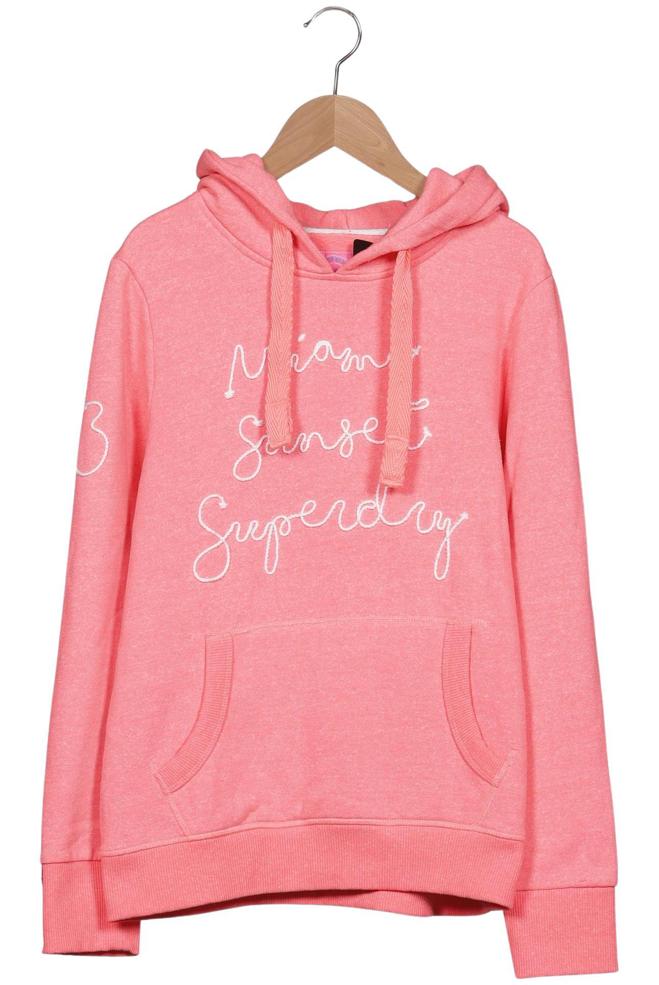 

Superdry Damen Kapuzenpullover, pink, Gr. 40