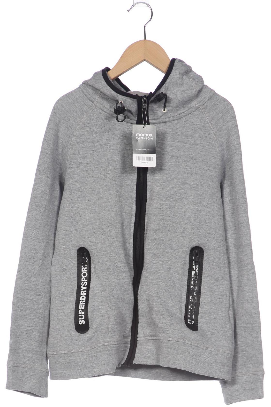 

Superdry Damen Kapuzenpullover, grau, Gr. 42