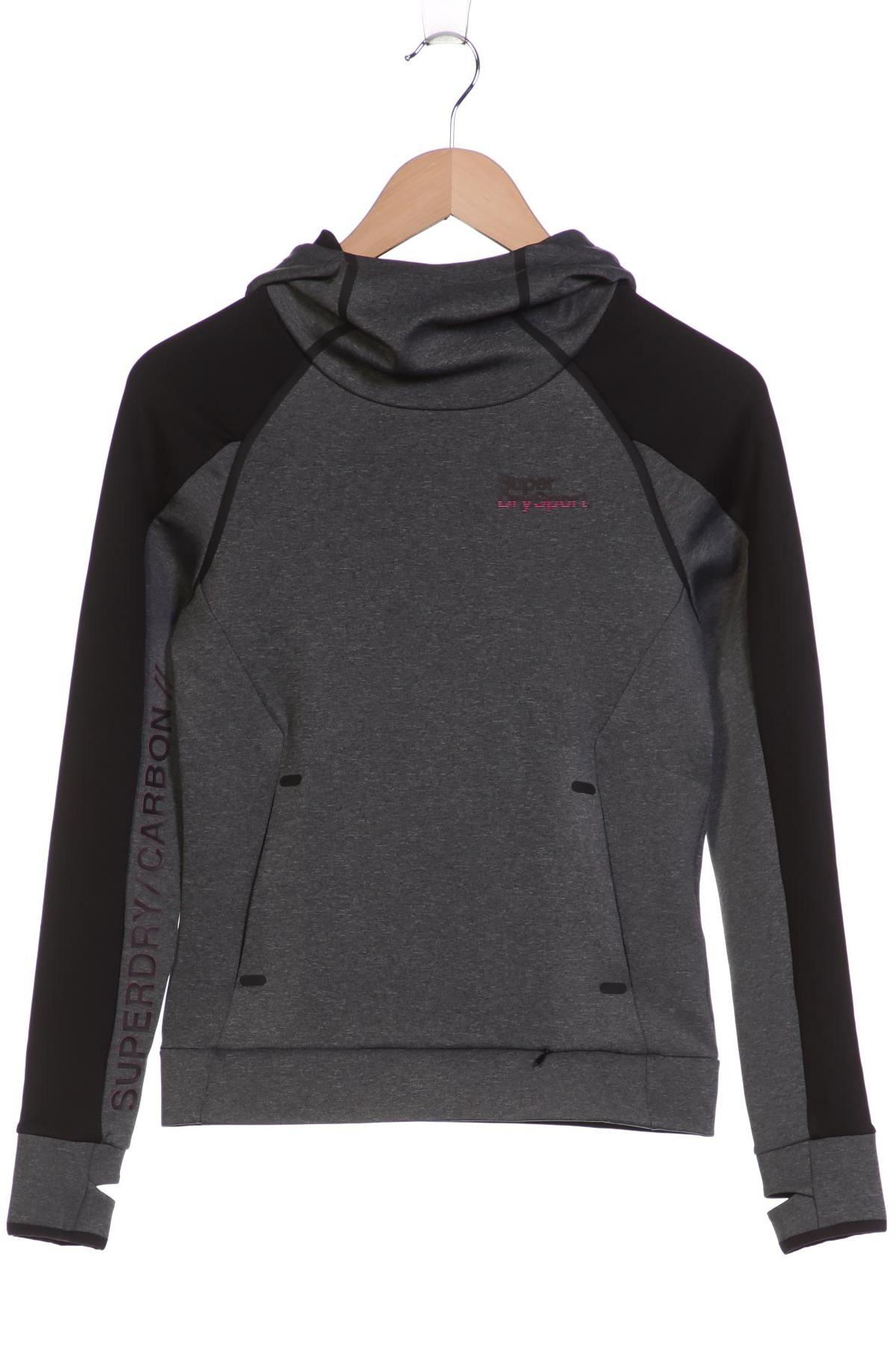 

Superdry Damen Kapuzenpullover, grau, Gr. 34
