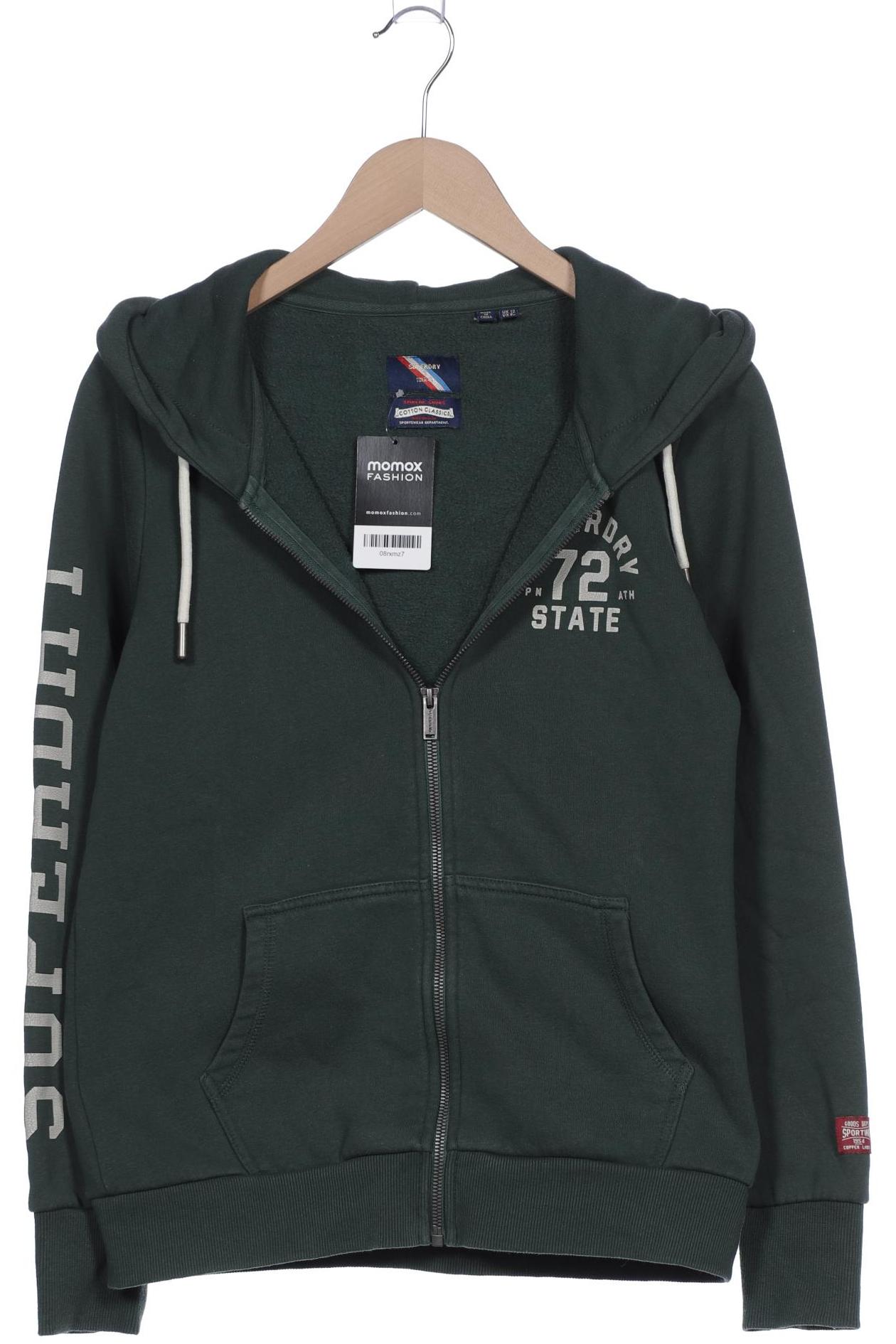 

Superdry Damen Kapuzenpullover, grün, Gr. 40