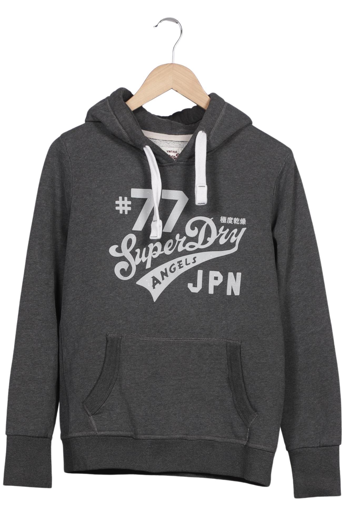 

Superdry Damen Kapuzenpullover, grau, Gr. 44