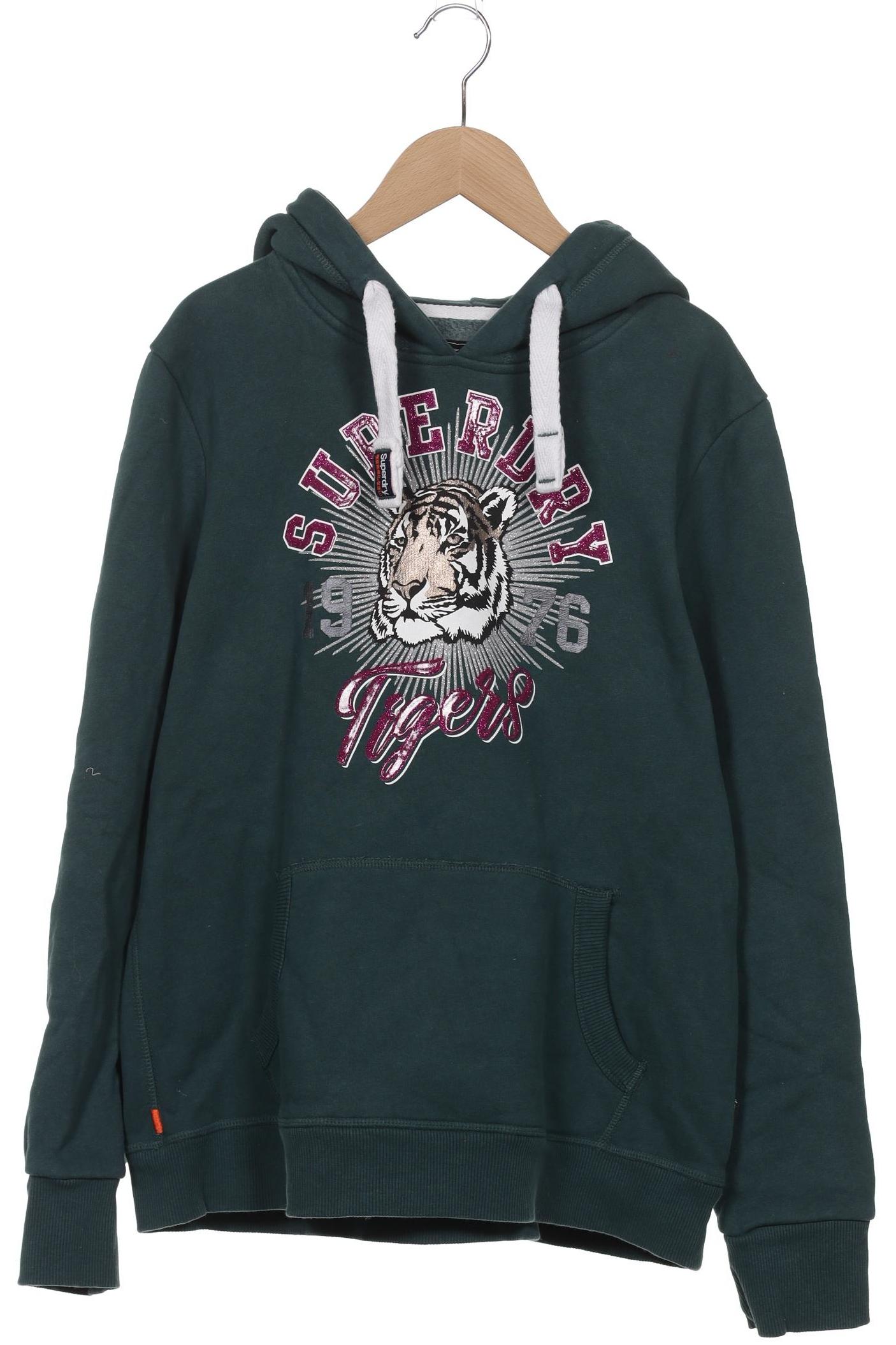

Superdry Damen Kapuzenpullover, grün, Gr. 44