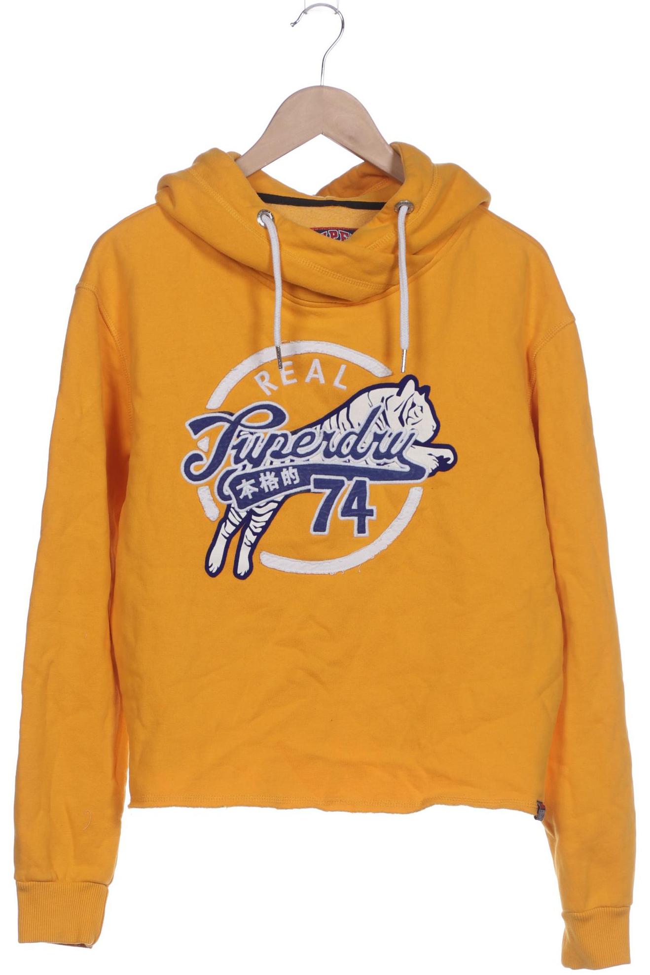 

Superdry Damen Kapuzenpullover, orange, Gr. 40