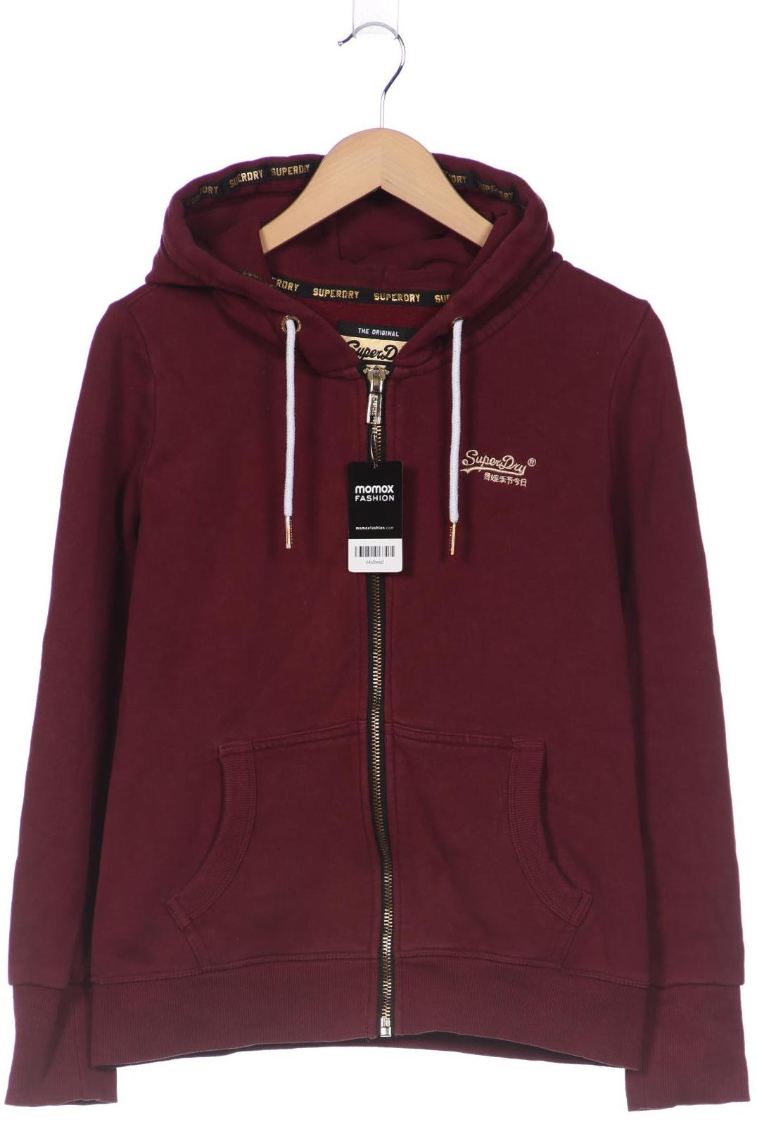 

Superdry Damen Kapuzenpullover, bordeaux, Gr. 42