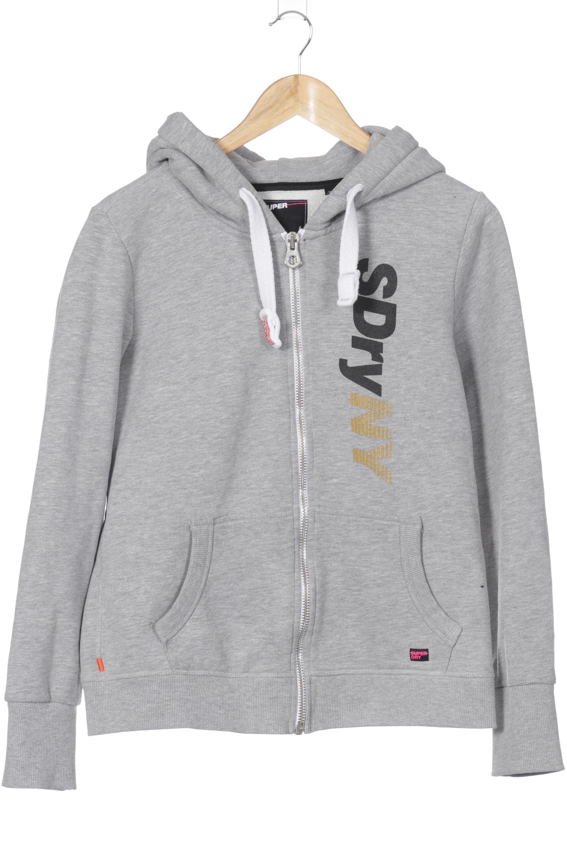

Superdry Damen Kapuzenpullover, grau, Gr.