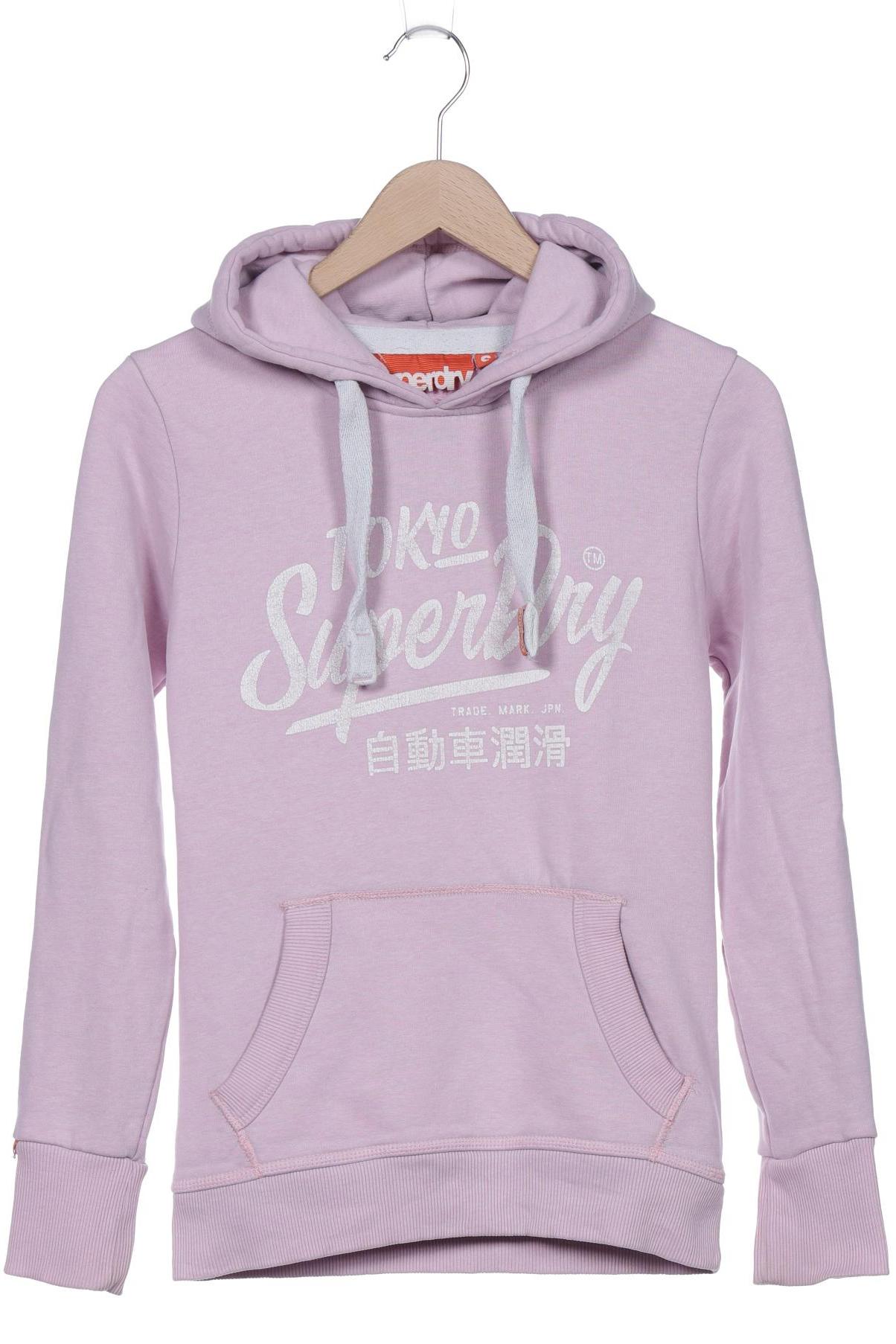 

Superdry Damen Kapuzenpullover, pink, Gr. 36