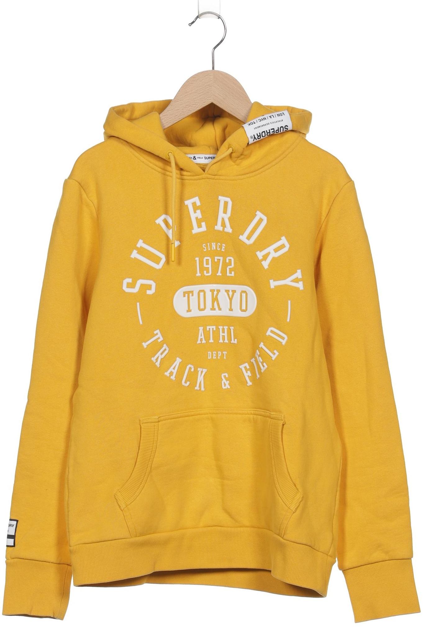 

Superdry Damen Kapuzenpullover, gelb, Gr. 40