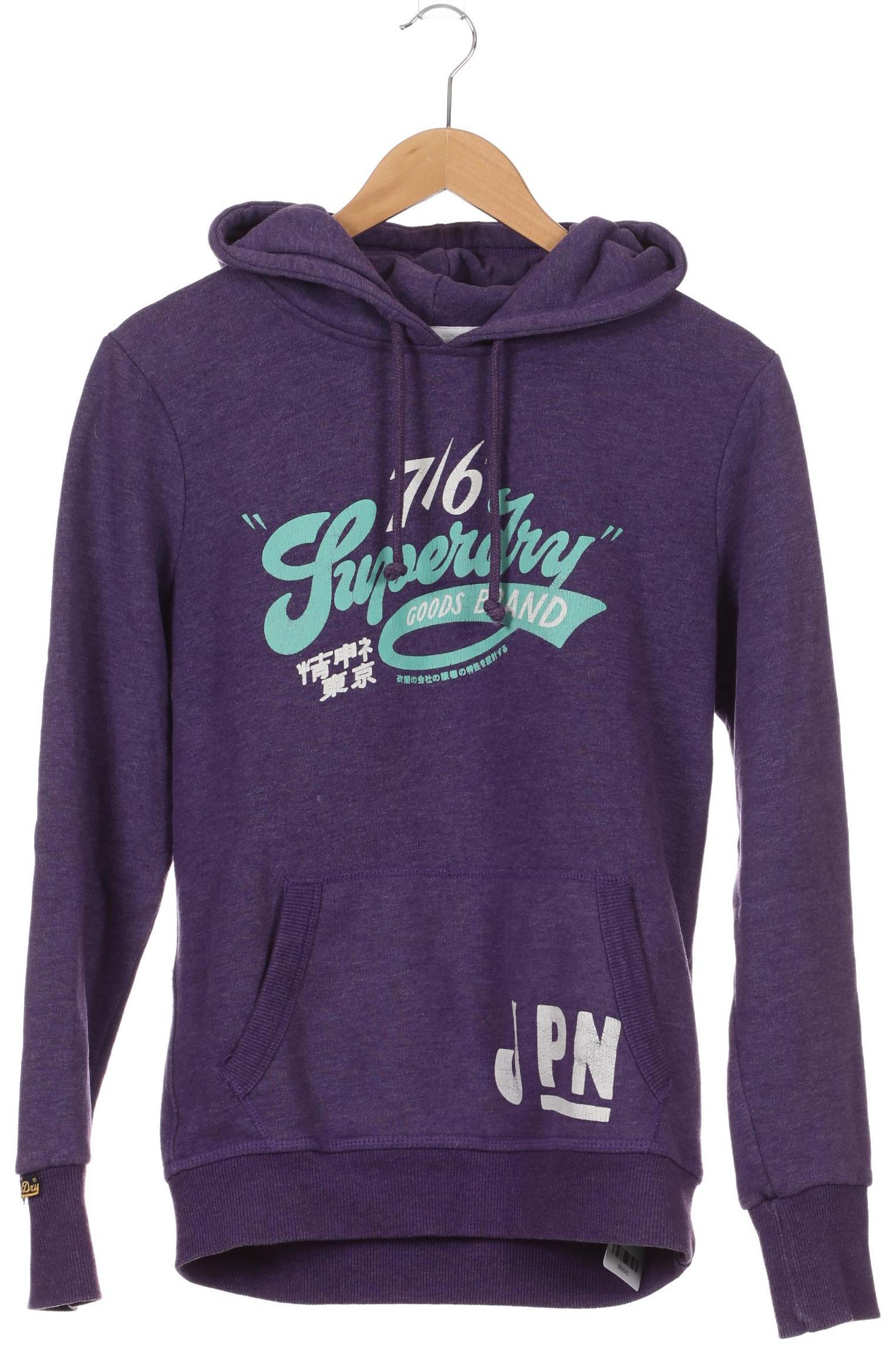 

Superdry Damen Kapuzenpullover, lila, Gr.