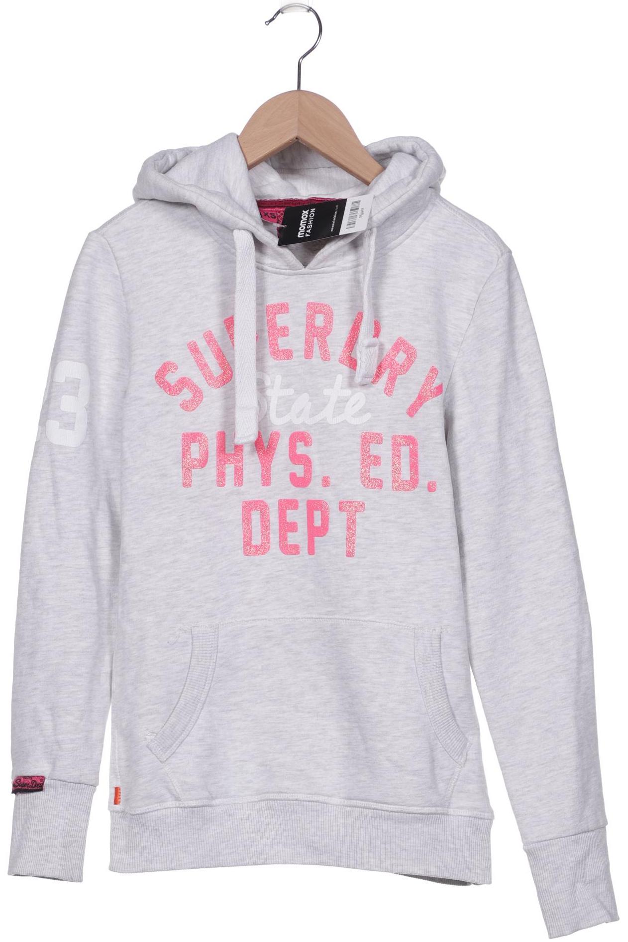 

Superdry Damen Kapuzenpullover, grau