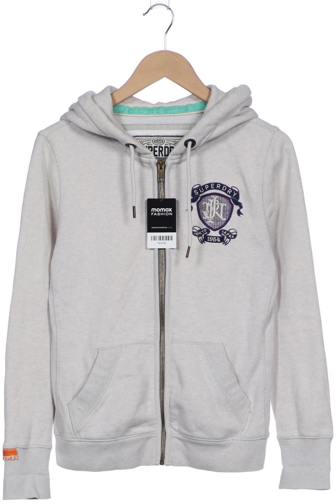 

Superdry Damen Kapuzenpullover, grau, Gr. 38