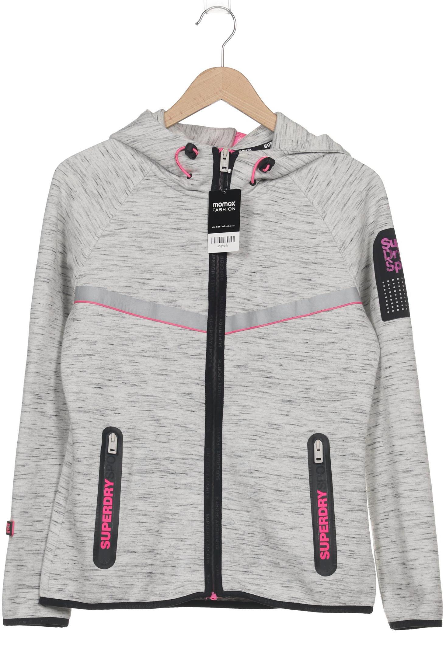 

Superdry Damen Kapuzenpullover, grau, Gr. 42