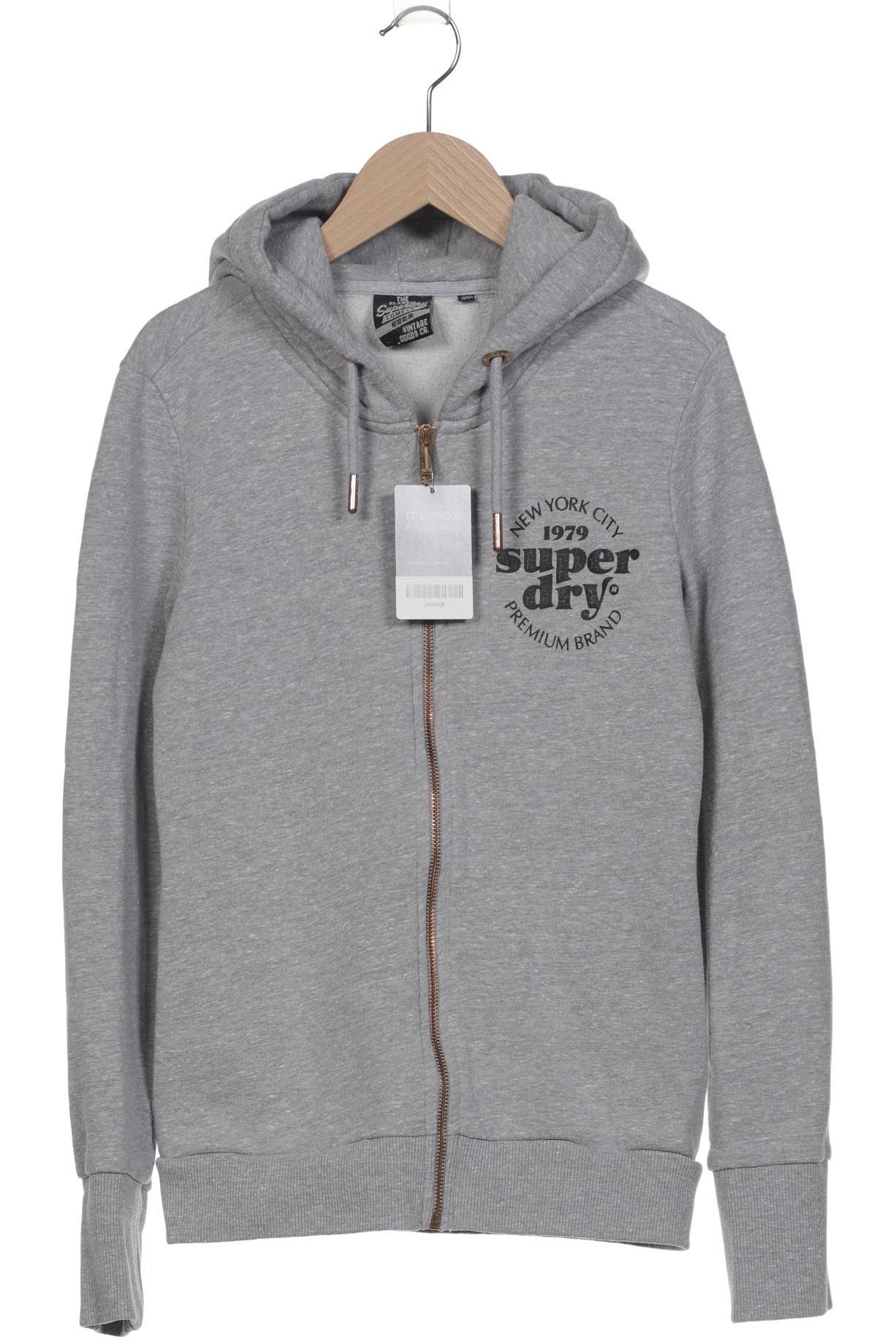 

Superdry Damen Kapuzenpullover, grau, Gr. 38