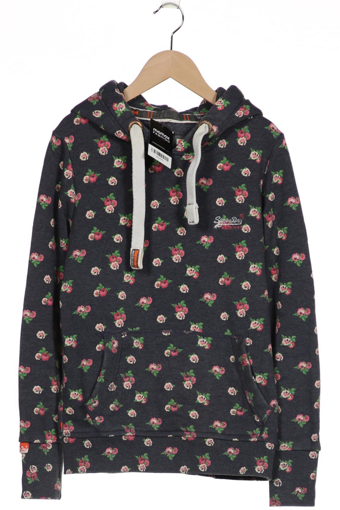 

Superdry Damen Kapuzenpullover, grau, Gr. 38