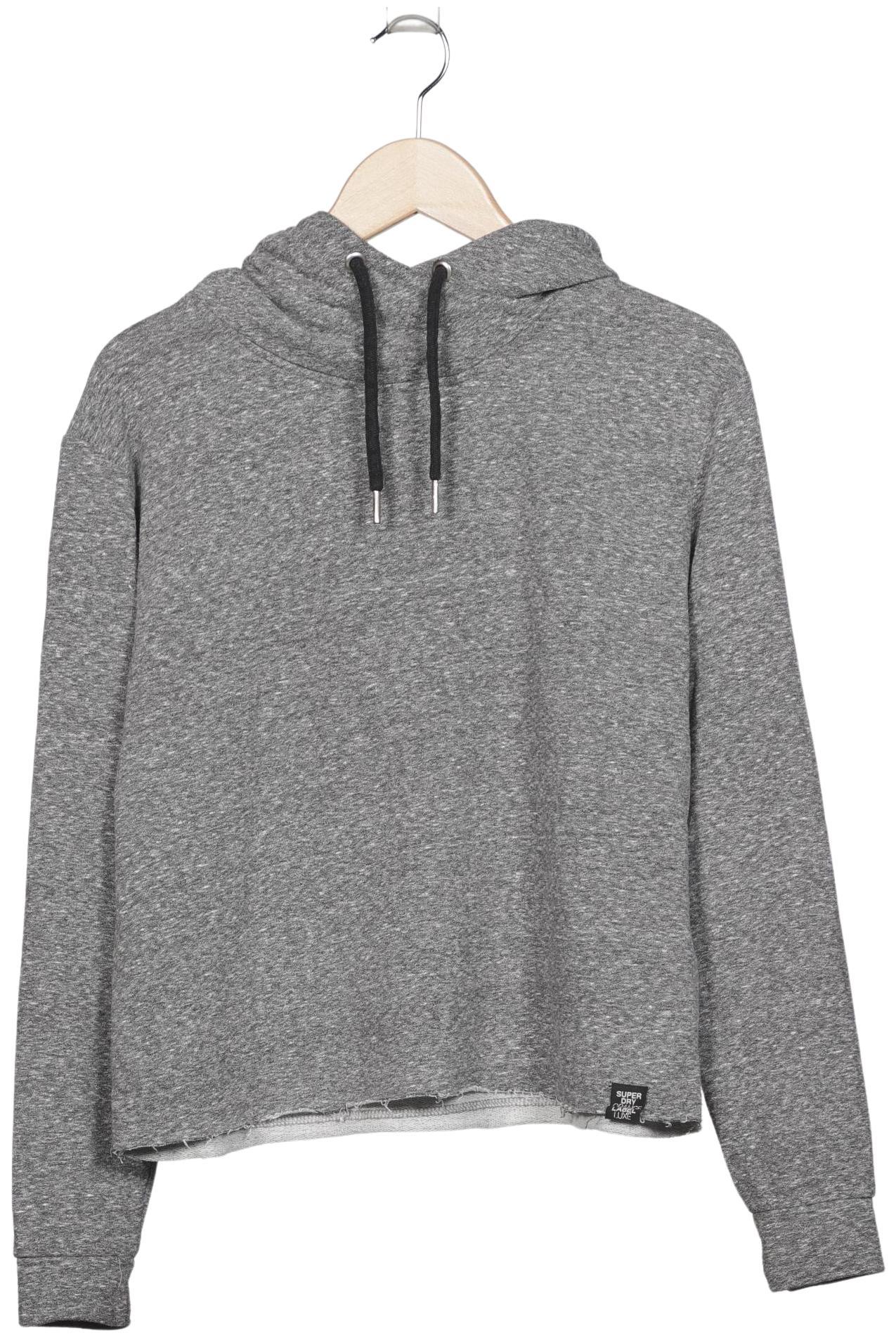 

Superdry Damen Kapuzenpullover, grau, Gr. 38