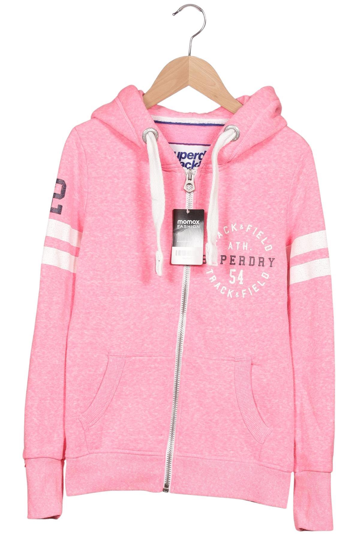 

Superdry Damen Kapuzenpullover, pink, Gr. 34