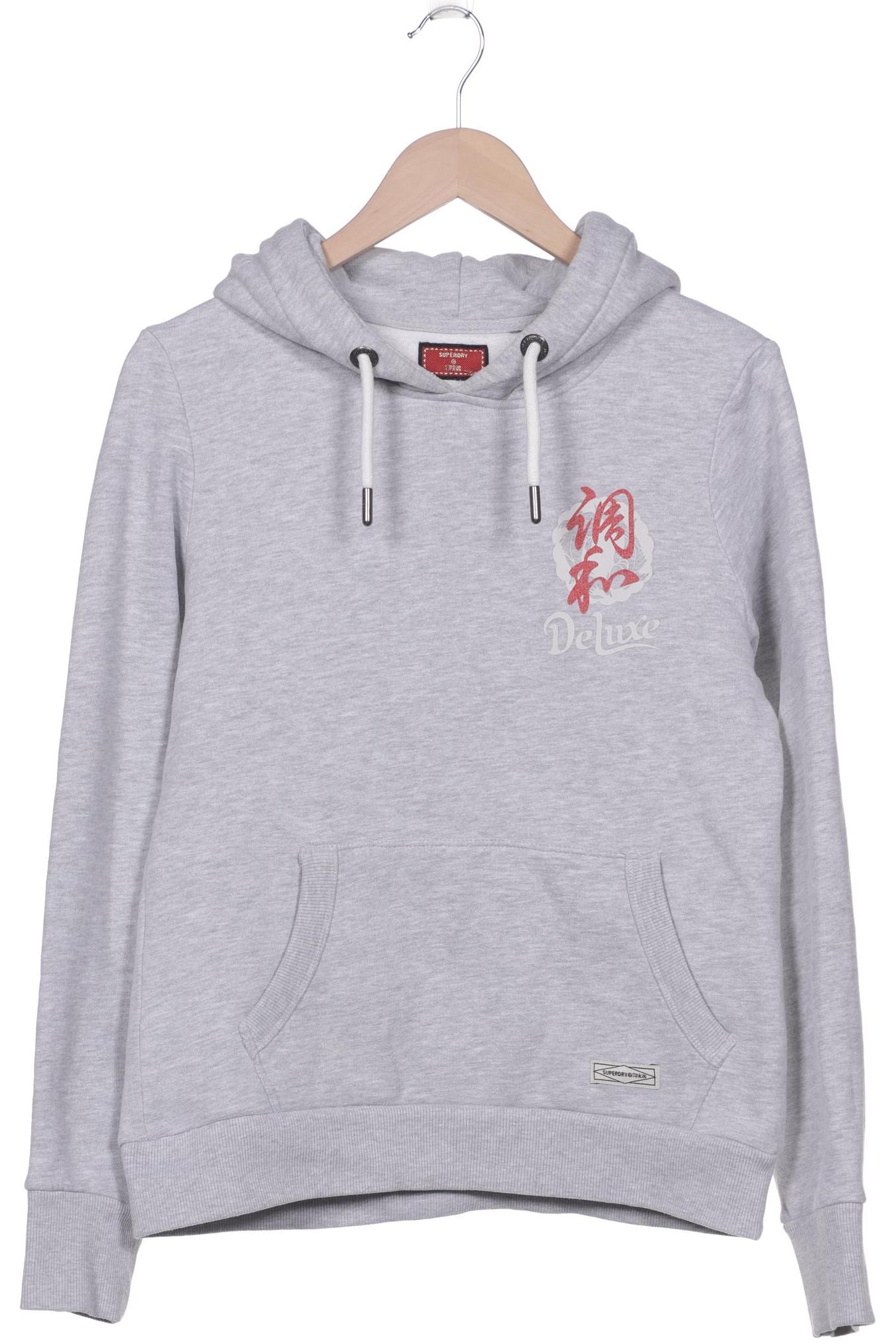 

Superdry Damen Kapuzenpullover, grau