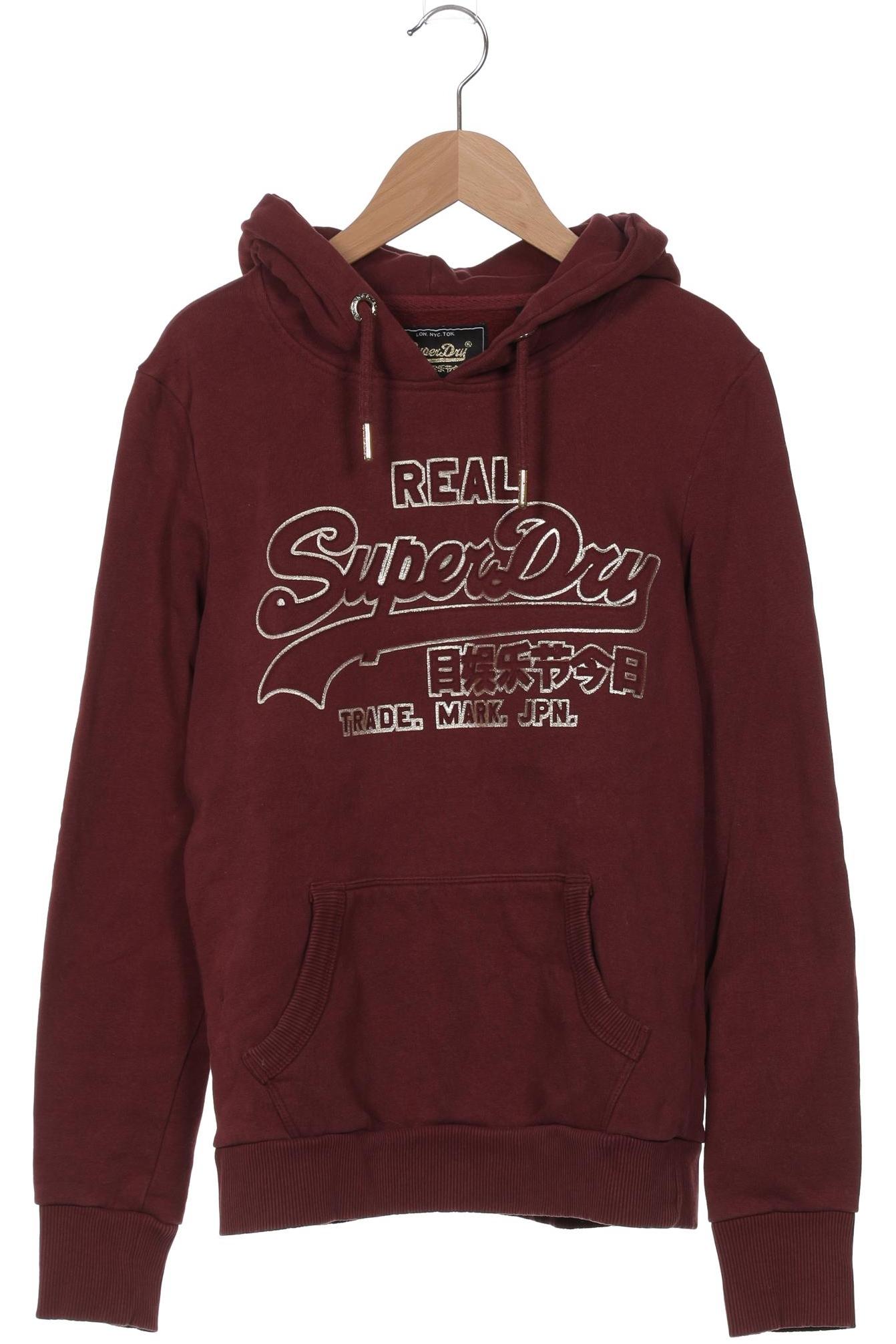 

Superdry Damen Kapuzenpullover, bordeaux, Gr. 38